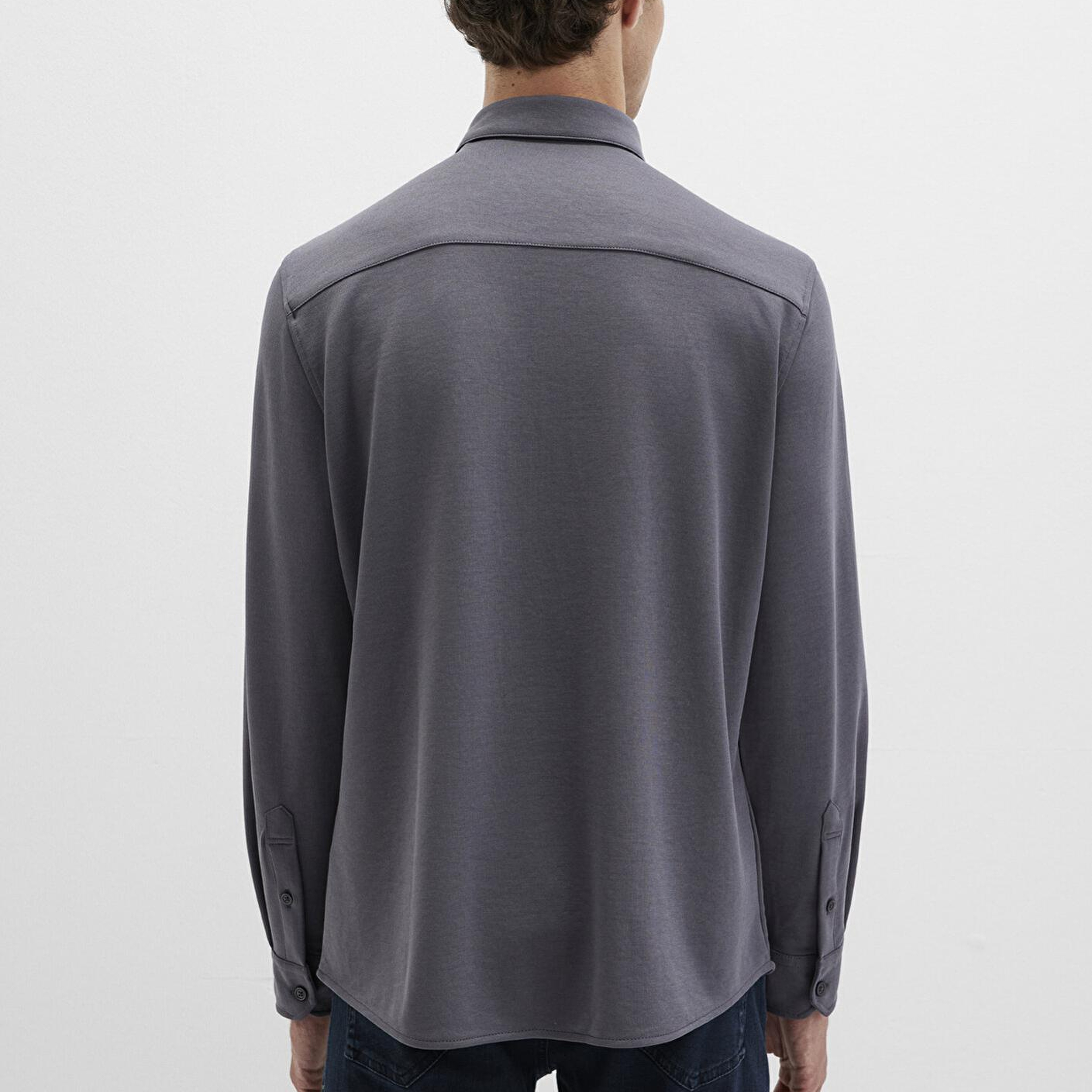 Mavi Mavi Black Gri Gömlek Slim Fit / Dar Kesim 0211908-85309