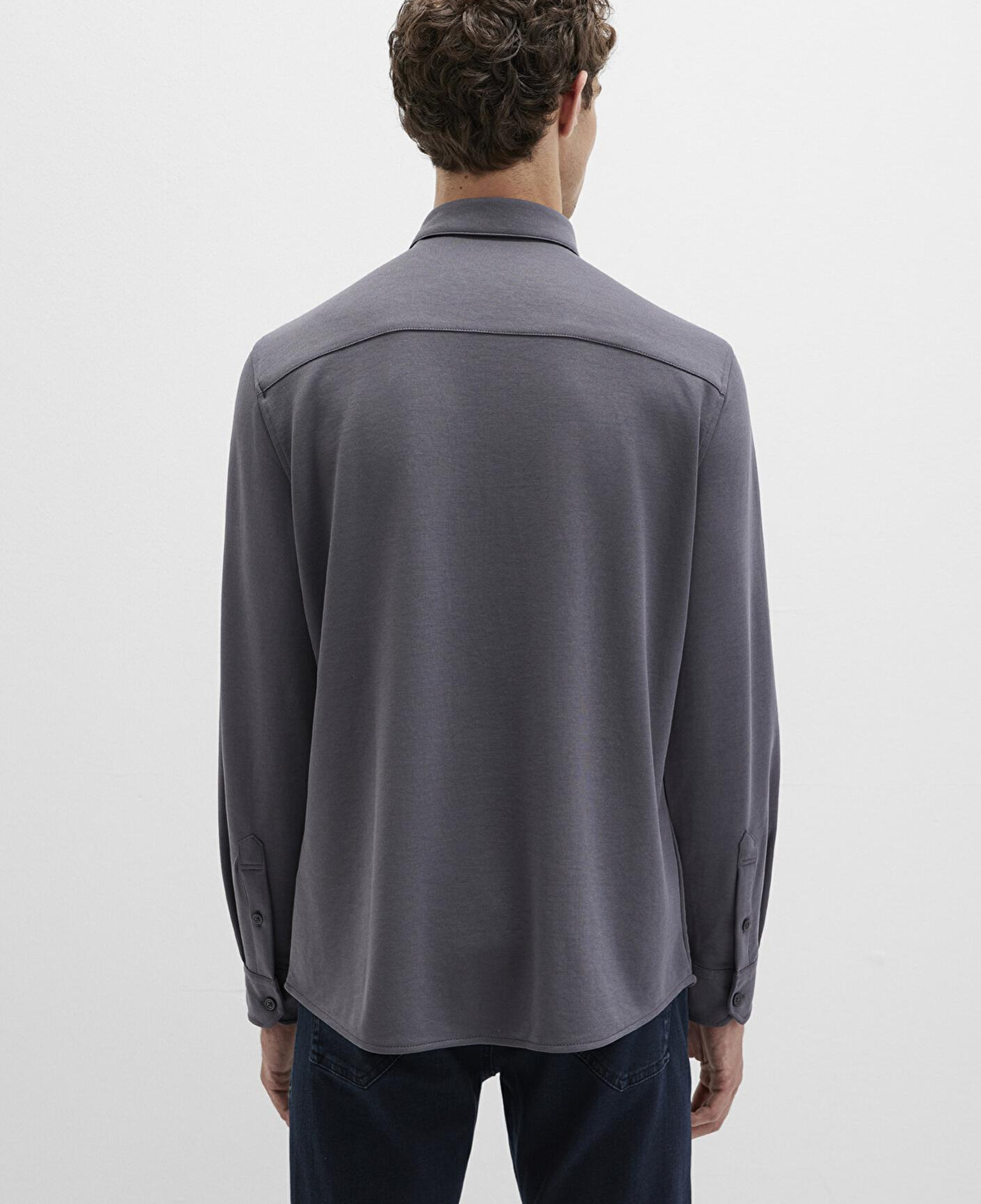 Mavi Mavi Black Gri Gömlek Slim Fit / Dar Kesim 0211908-85309