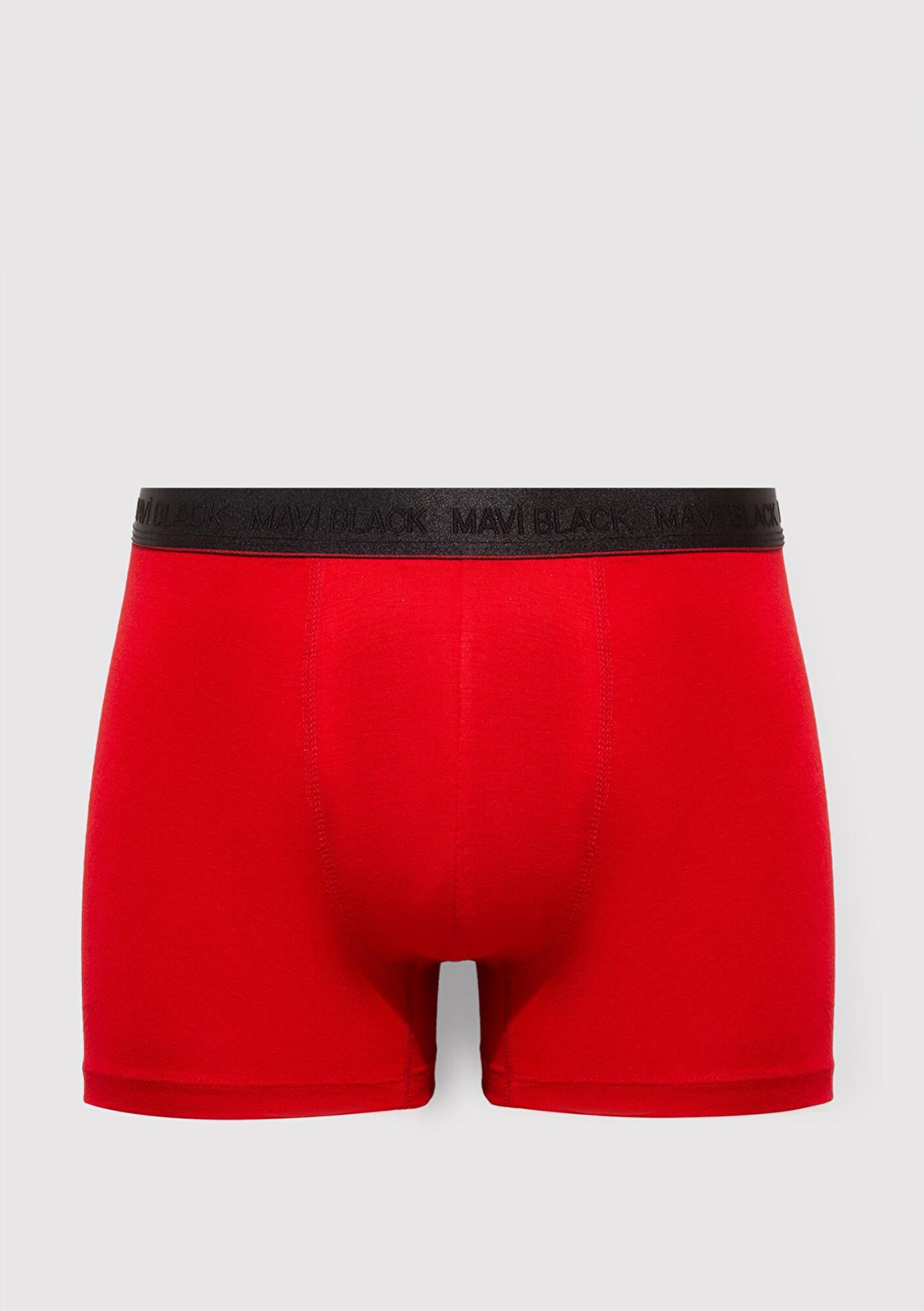 Mavi Kırmızı Basic Boxer 0912178-70464