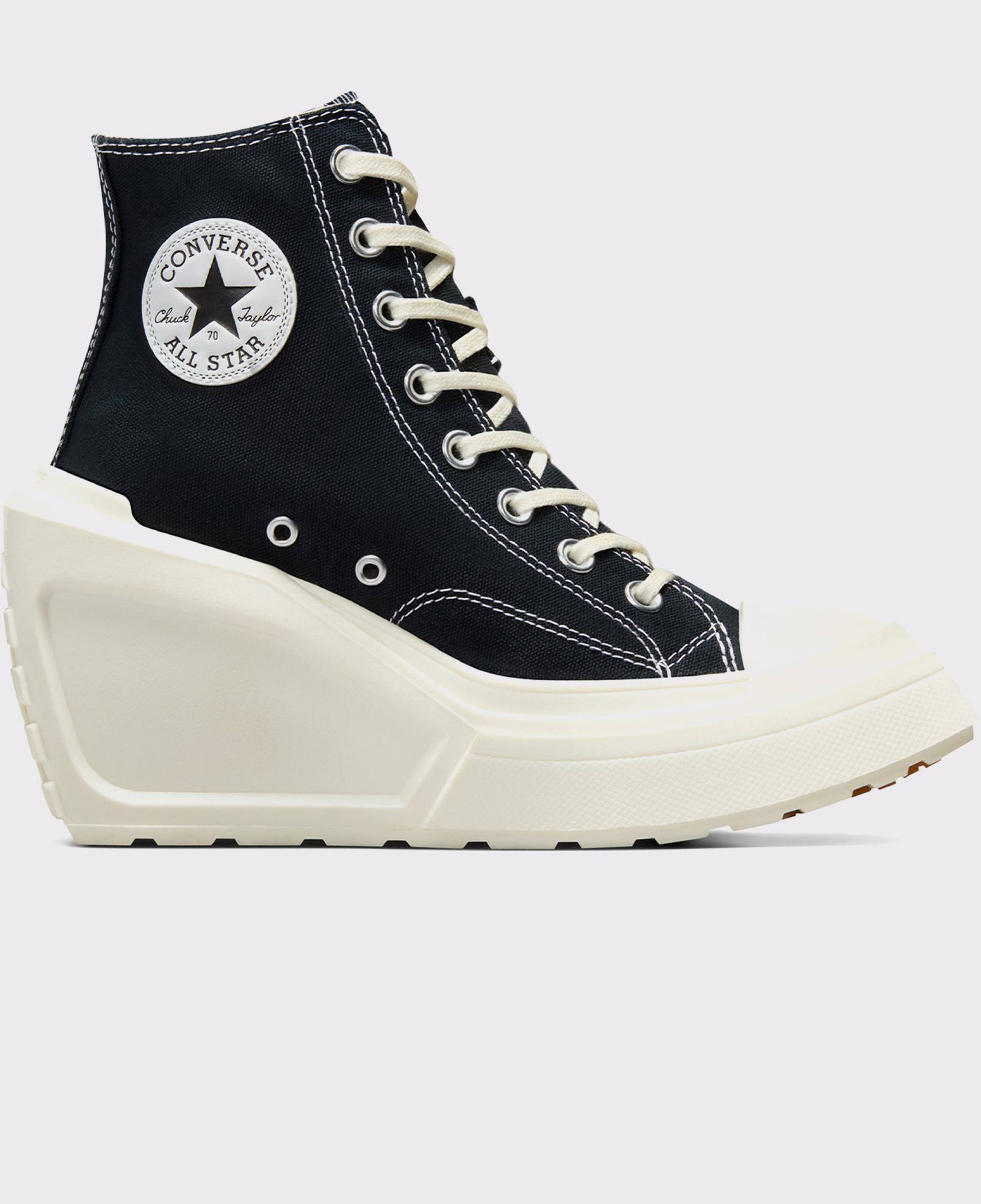 Converse Chuck 70 De Luxe Wedge Kadın Siyah Sneaker