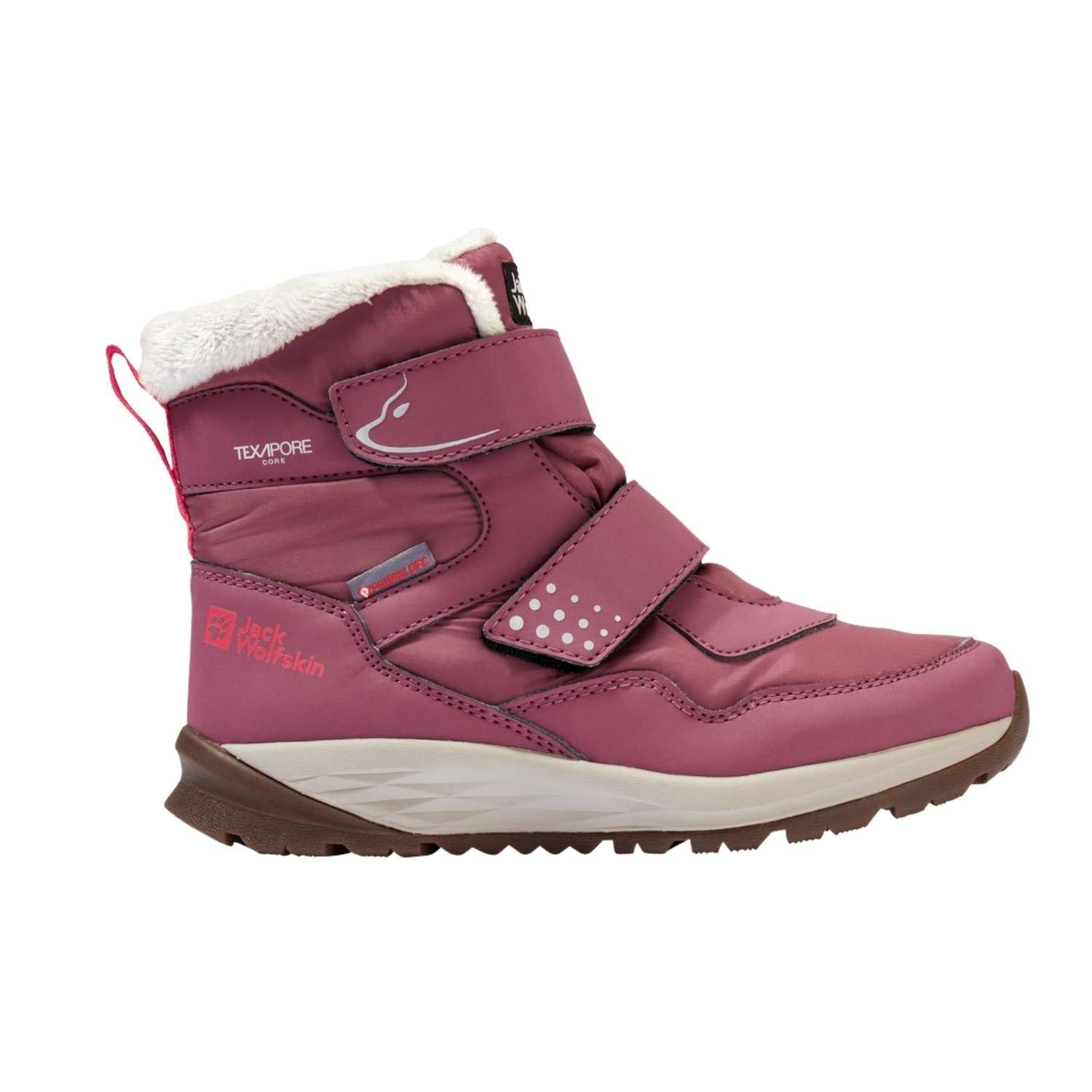 Jack Wolfskin Polar Bear-g Texapore Mid Vc K Unisex Çocuk Pembe Bot