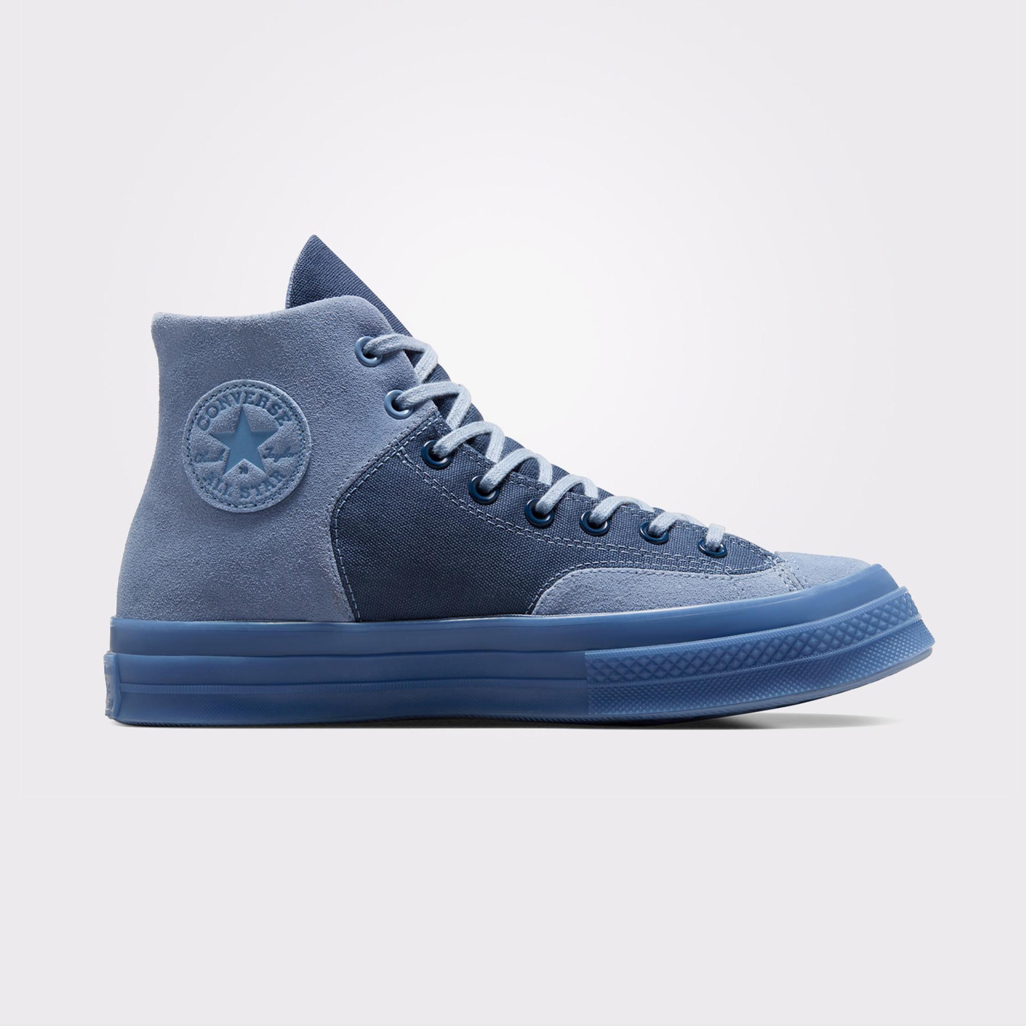 Converse Chuck 70 Marquis Mixed Materials Unisex Mavi Süet Sneaker