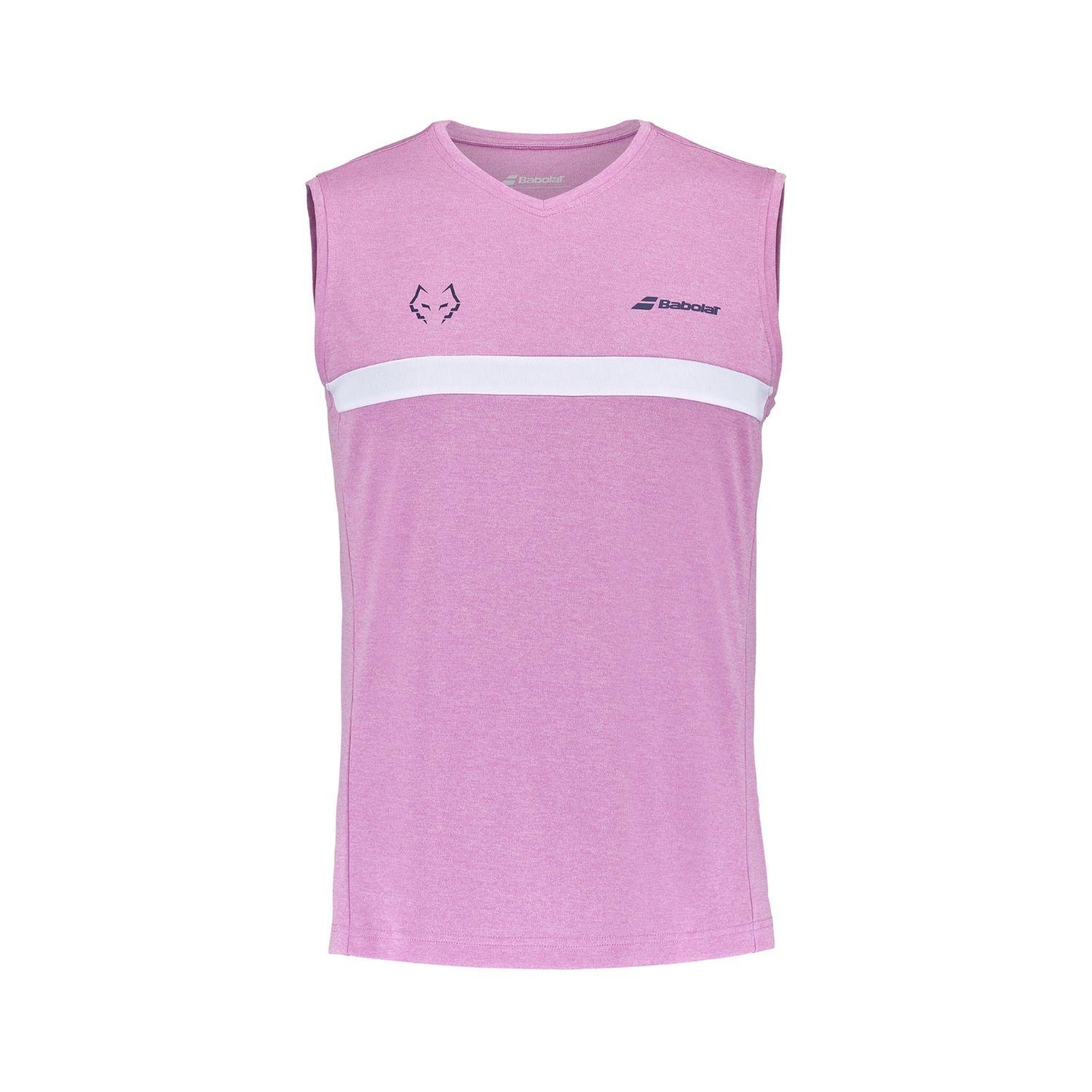 Babolat Muscle Tank J. Lebron Erkek Pembe Tişört
