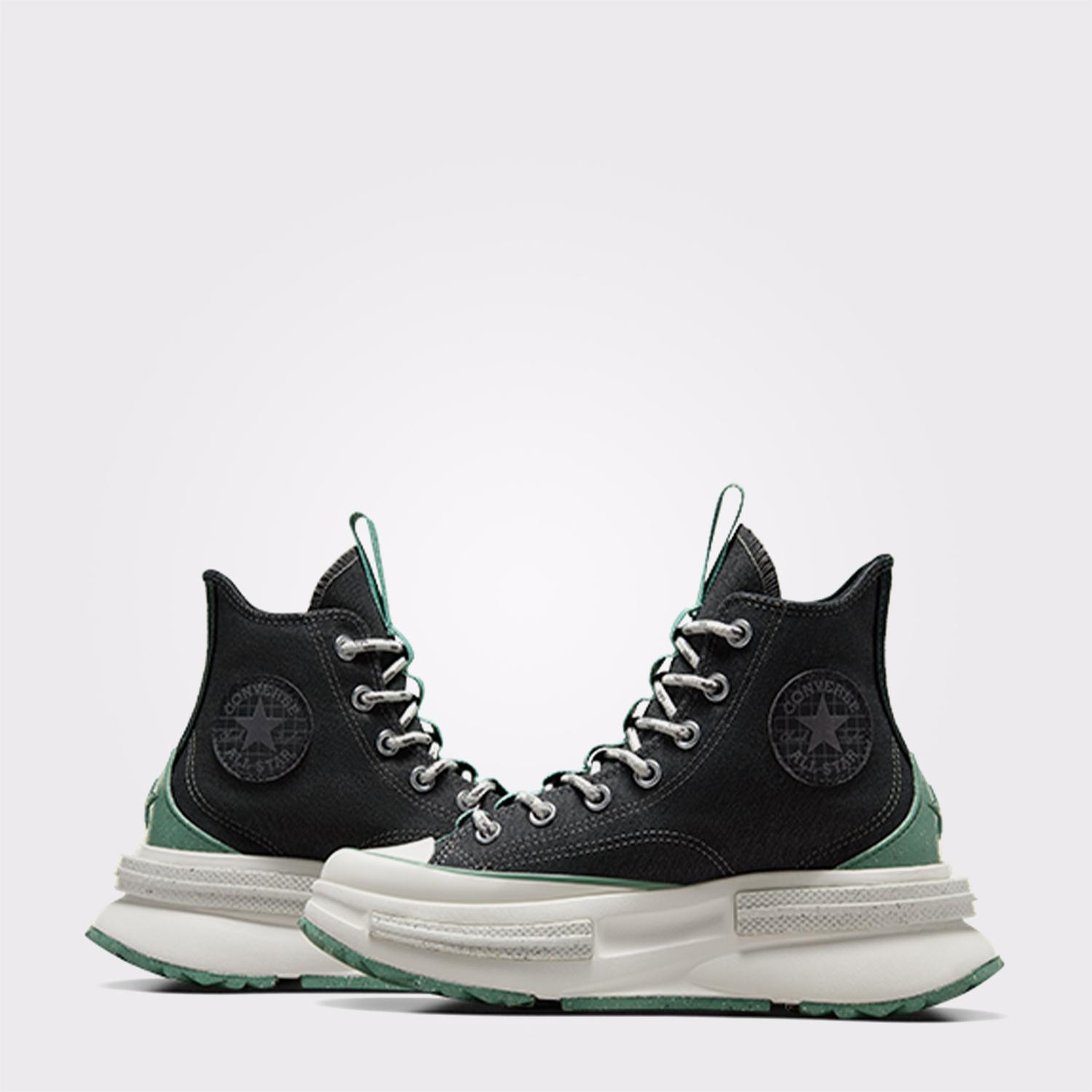 Converse Run Star Legacy Cx Mixed Materials Unisex Siyah Platform Sneaker