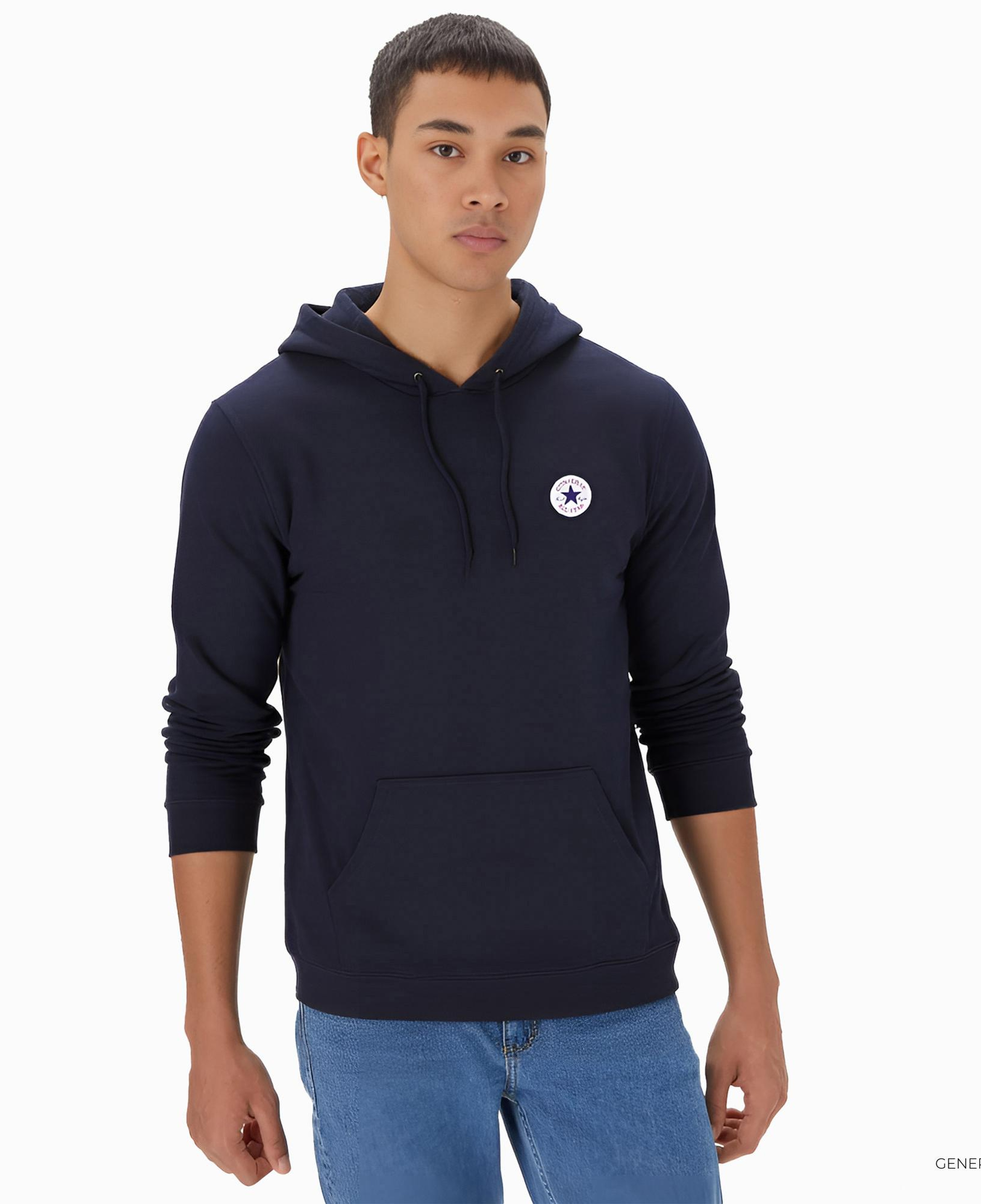 Converse Go To Unisex Lacivert Hoodie