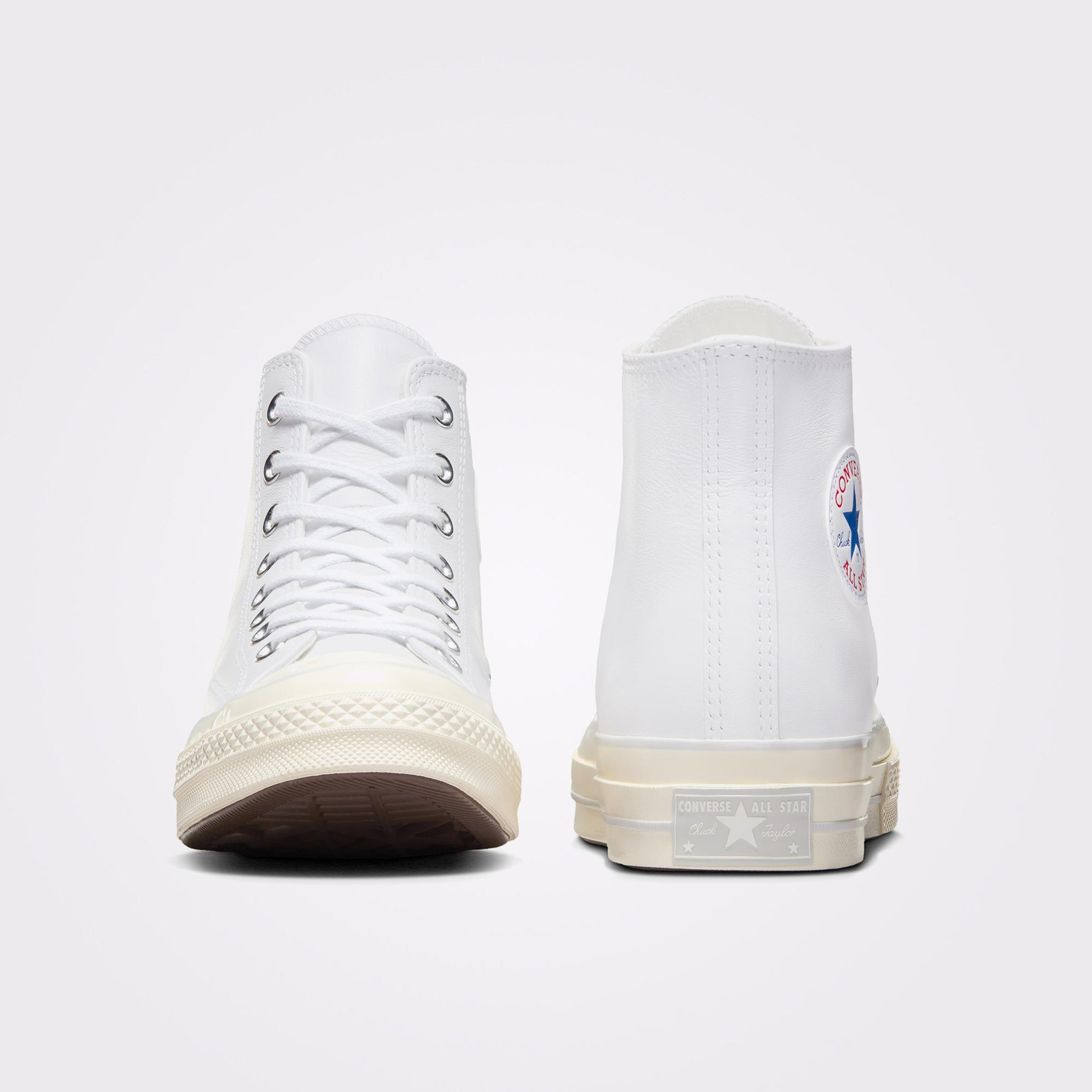 Converse Chuck 70 Unisex Beyaz Deri Sneaker