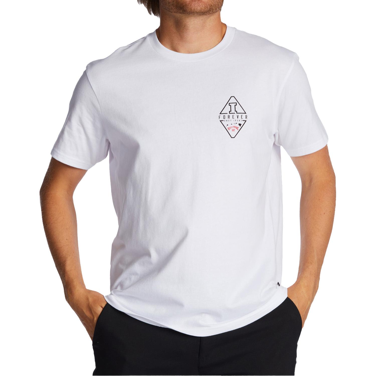 Billabong Aiconic Ss Erkek Beyaz Tişört