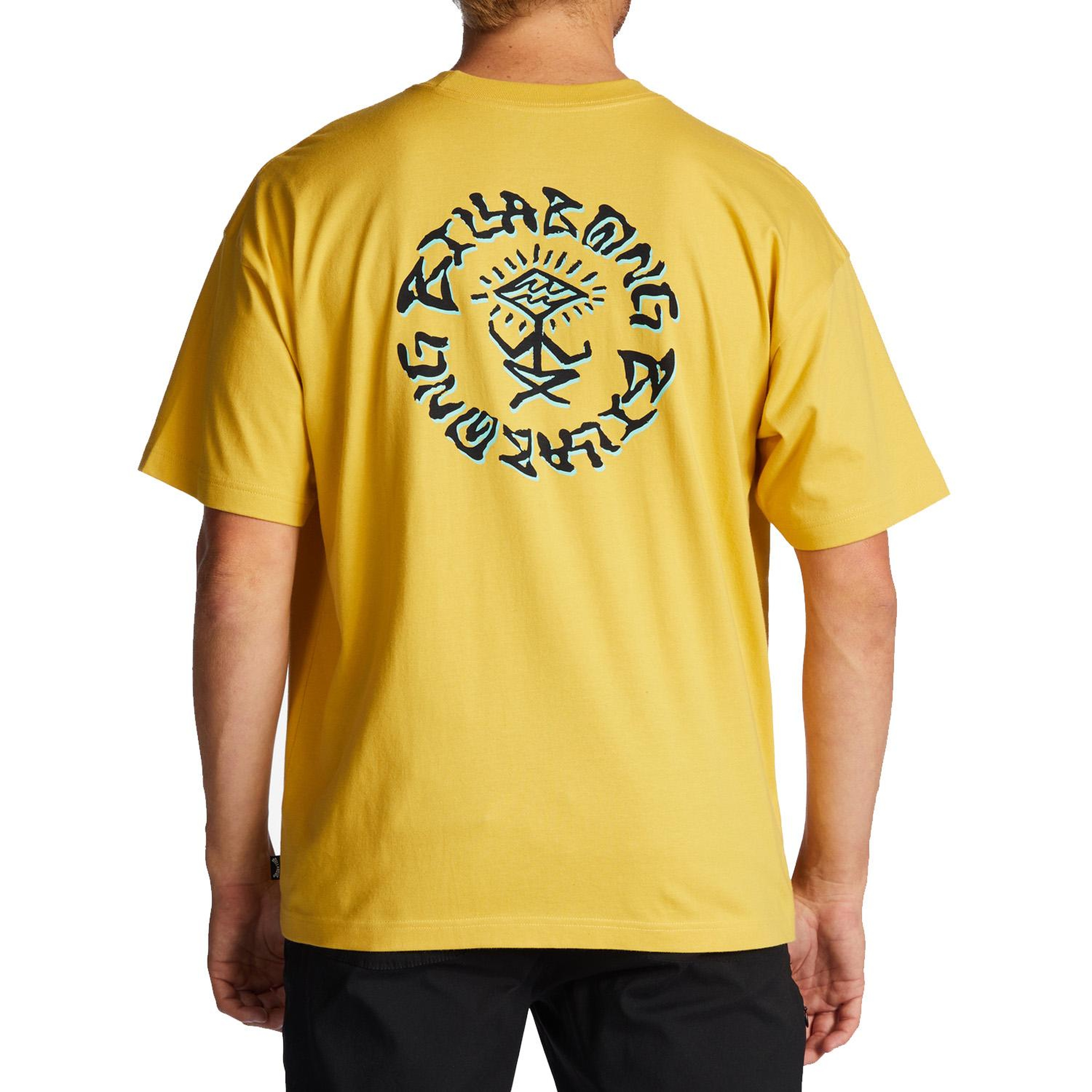 Billabong Harmony Ss Erkek Sarı Tişört