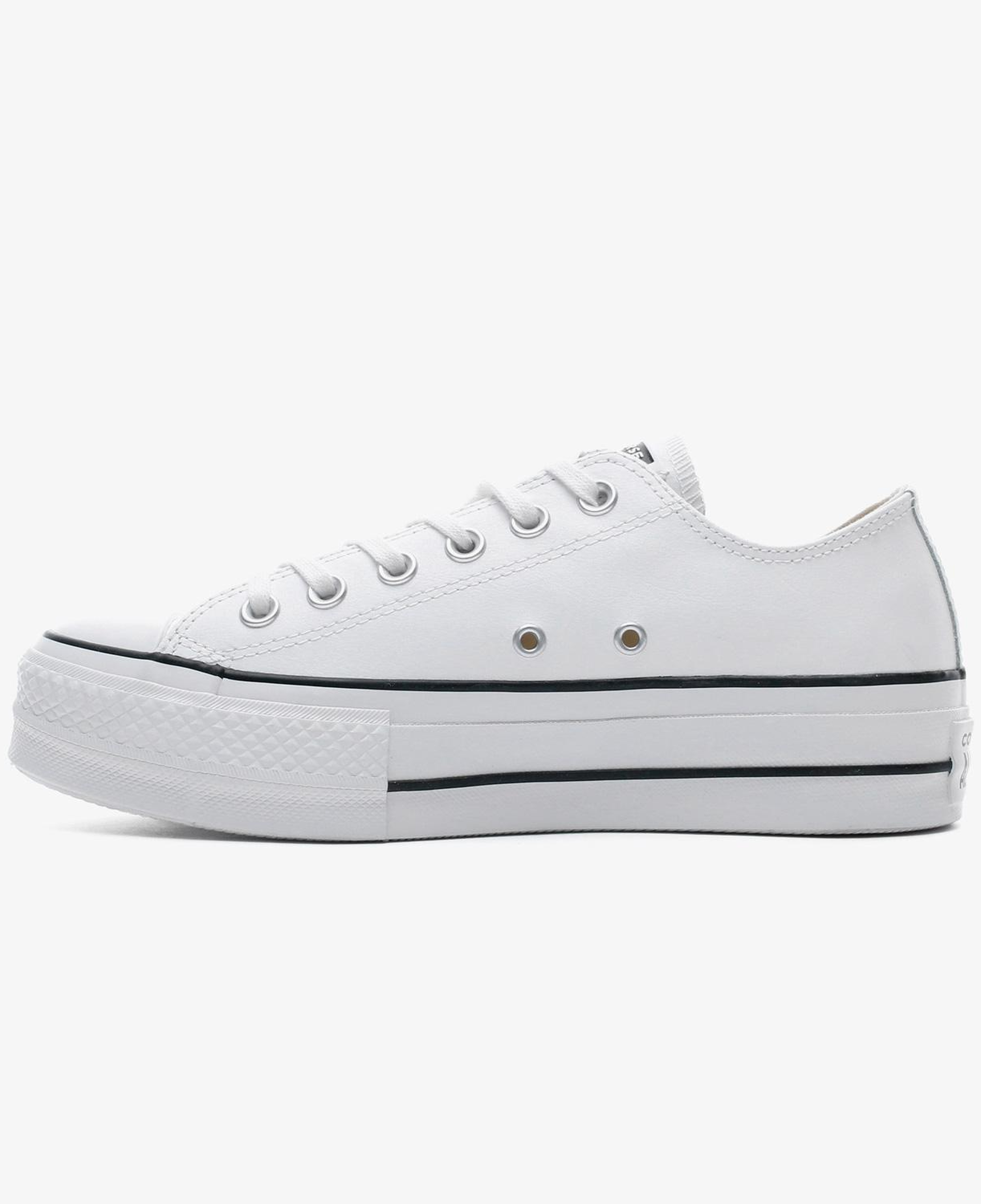 Converse Chuck Taylor All Star Lift Unisex Beyaz Deri Platform Sneaker