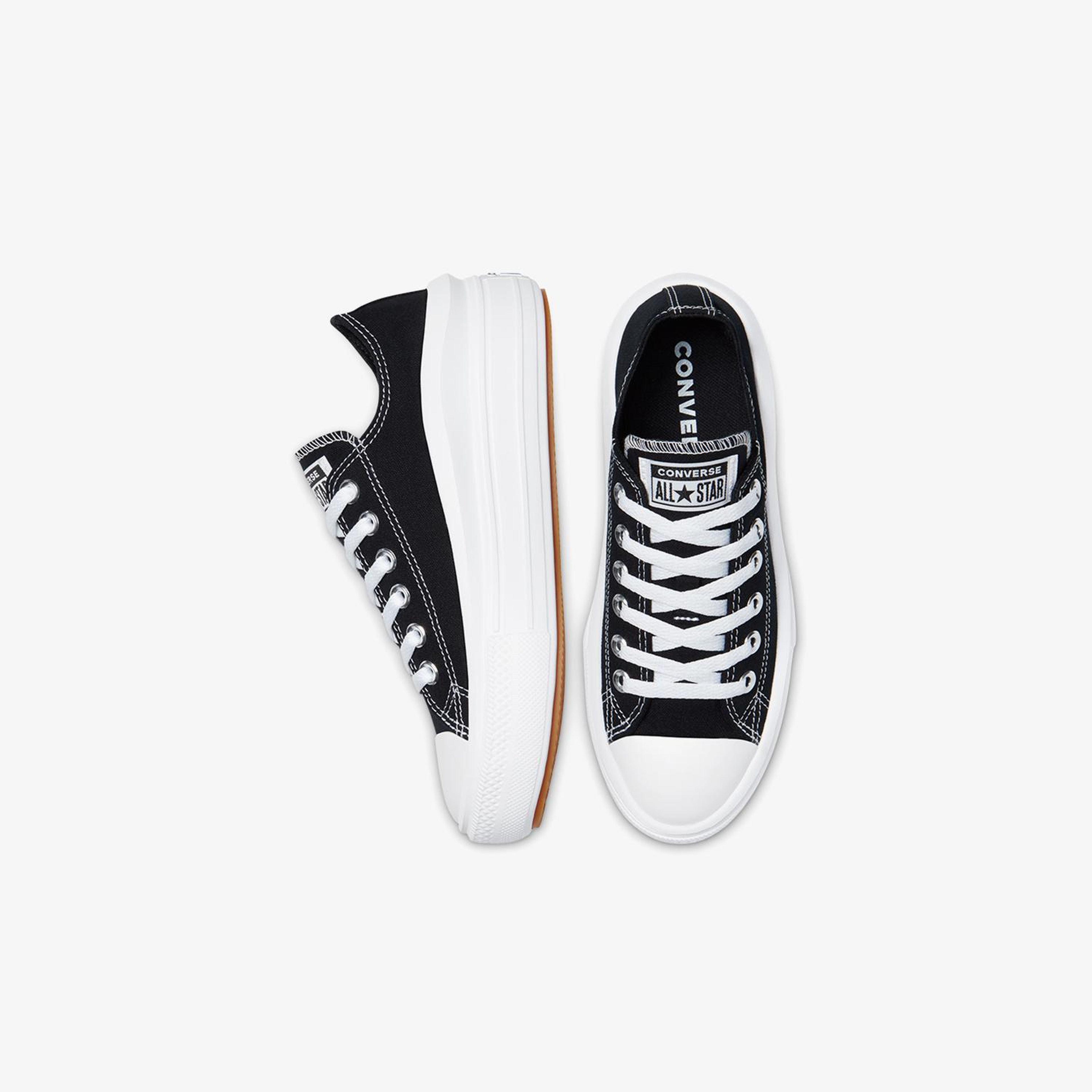 Converse Chuck Taylor All Star Move Low Platform Unisex Siyah Sneaker