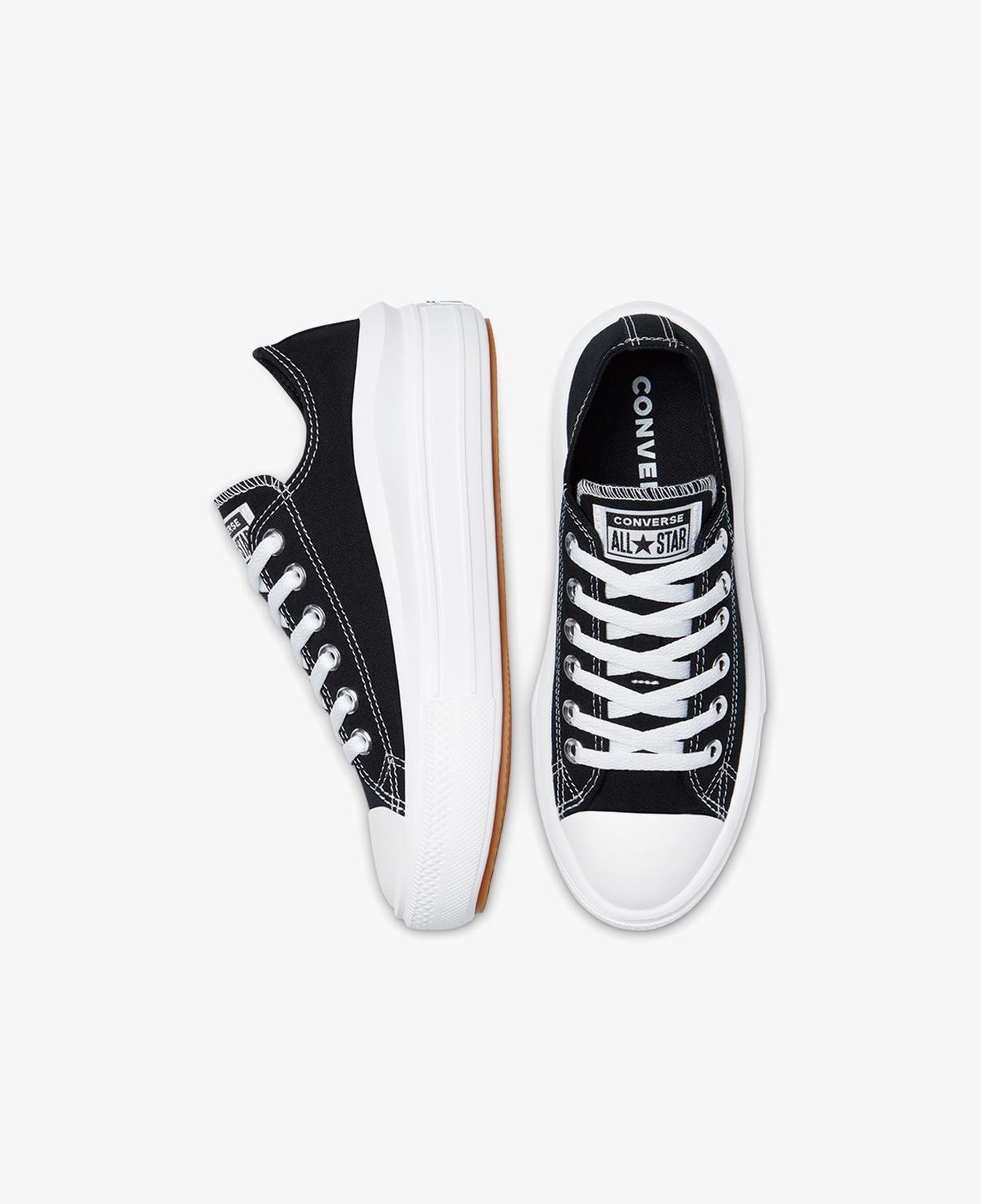 Converse Chuck Taylor All Star Move Low Platform Unisex Siyah Sneaker
