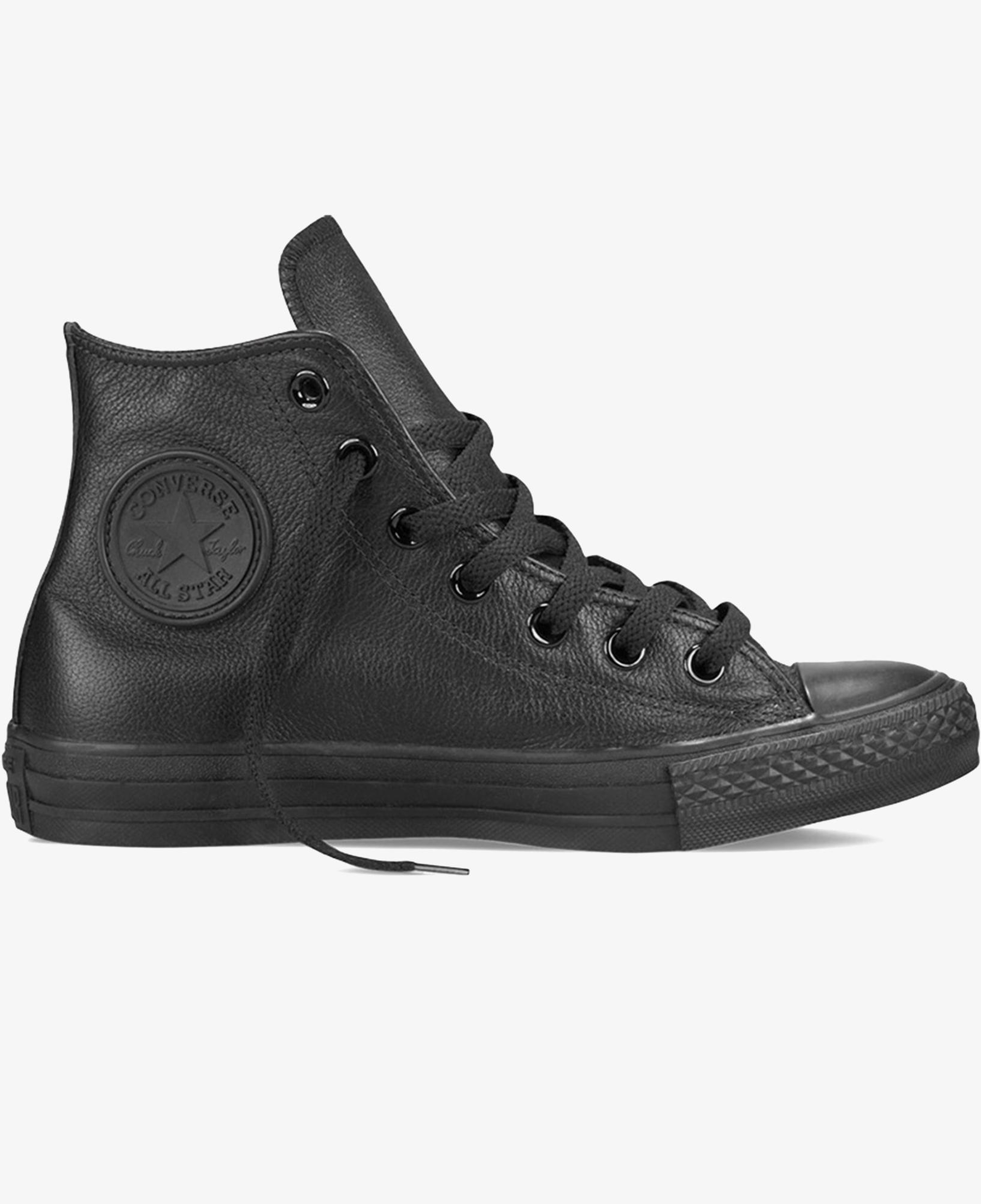 Converse Chuck Taylor All Star Tonal Unisex Siyah Deri Sneaker