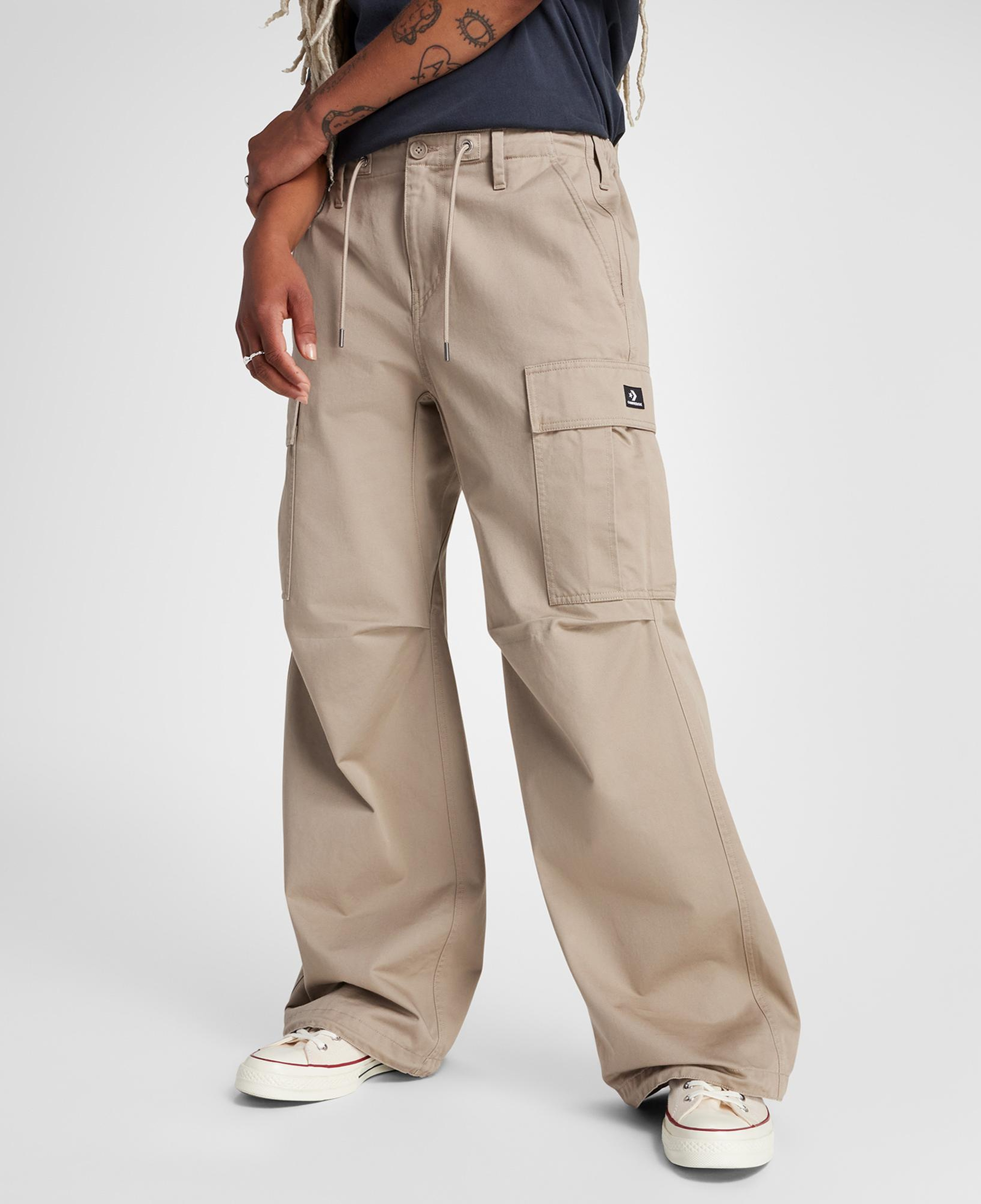 Converse Cargo Kadın Kahverengi Pantolon