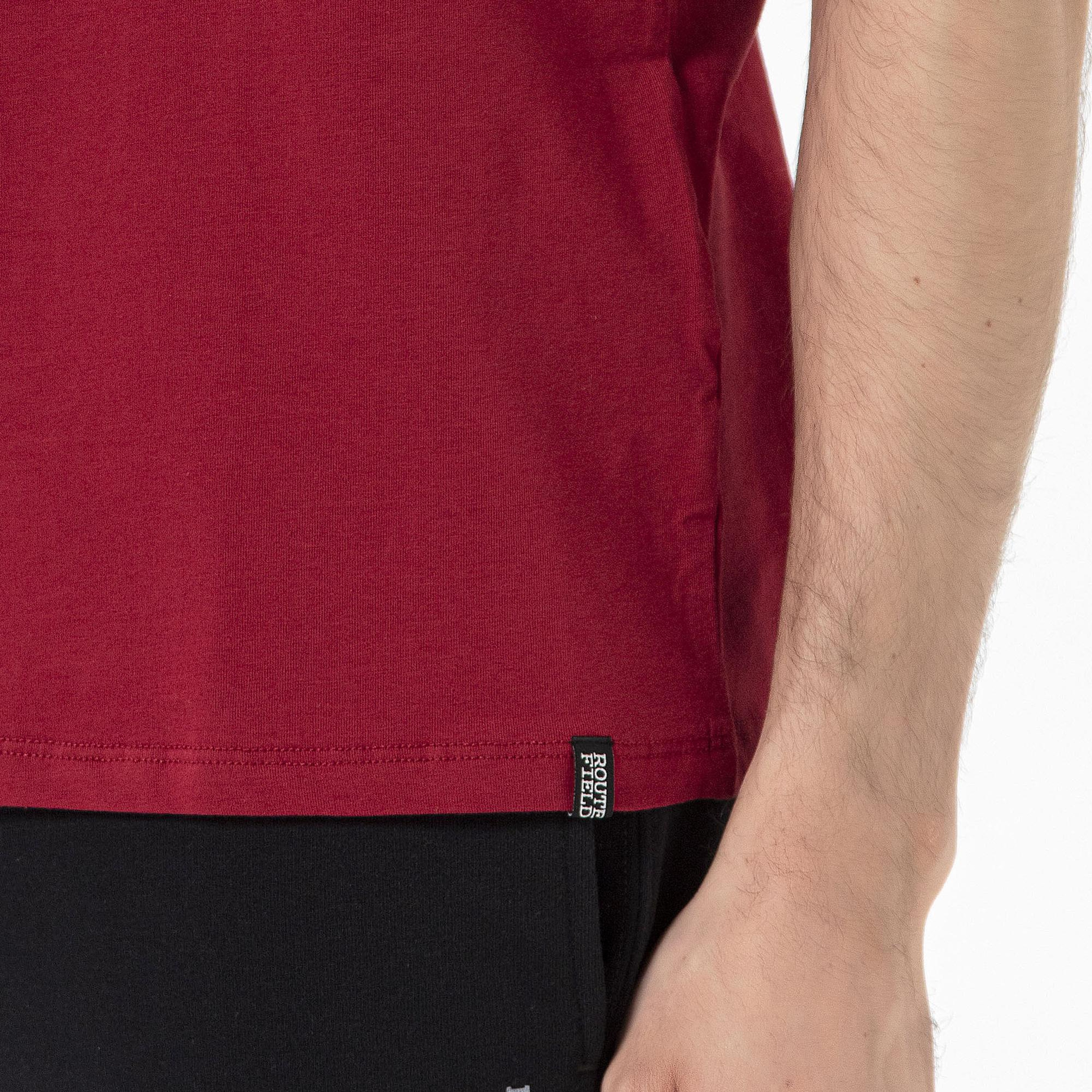 Routefield Tri Erkek Kırmızı Tişört