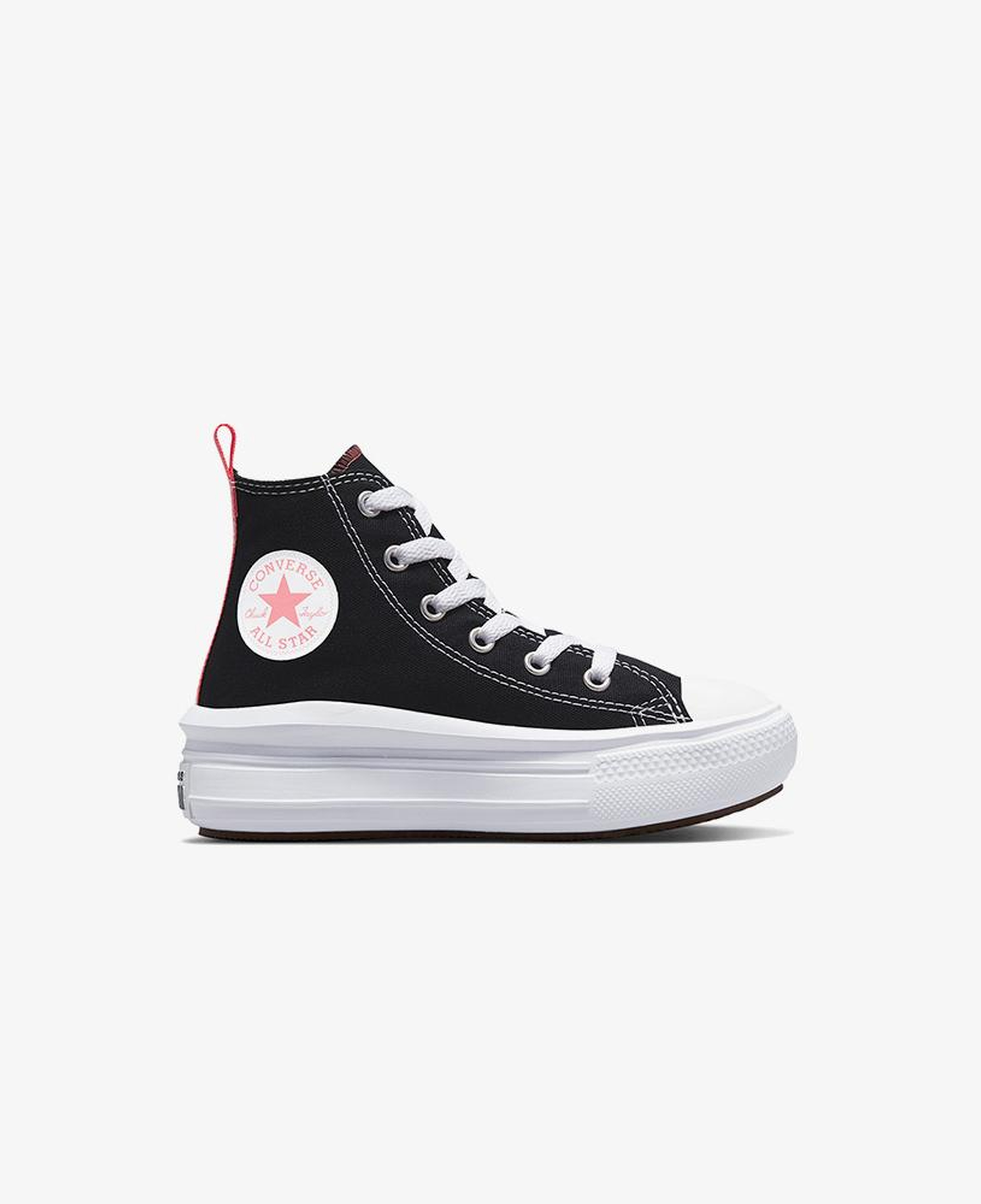 Converse Chuck Taylor All Star Move Çocuk Siyah Platform Sneaker
