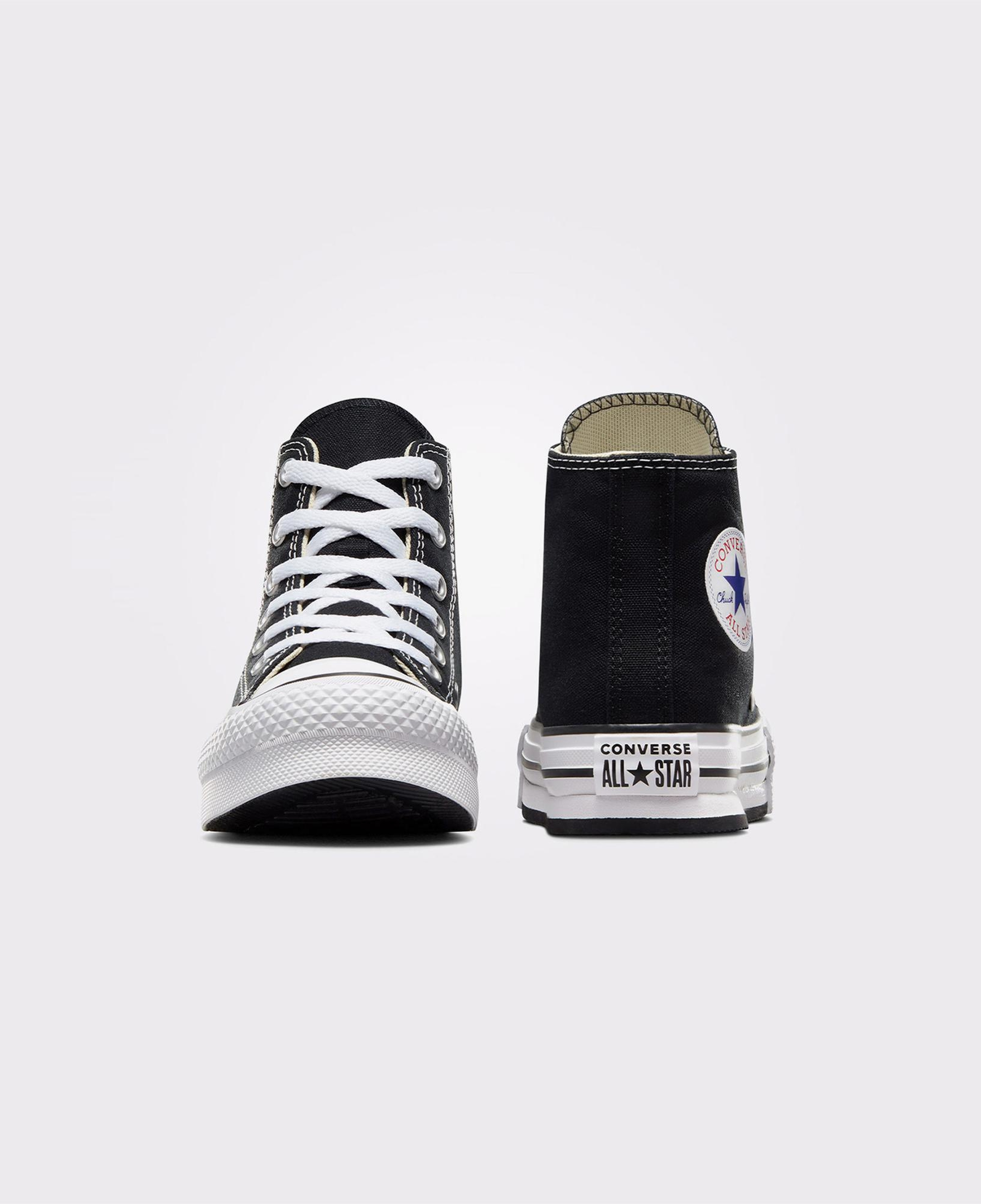 Converse Chuck Taylor All Star Eva Lift Çocuk Siyah Platform Sneaker