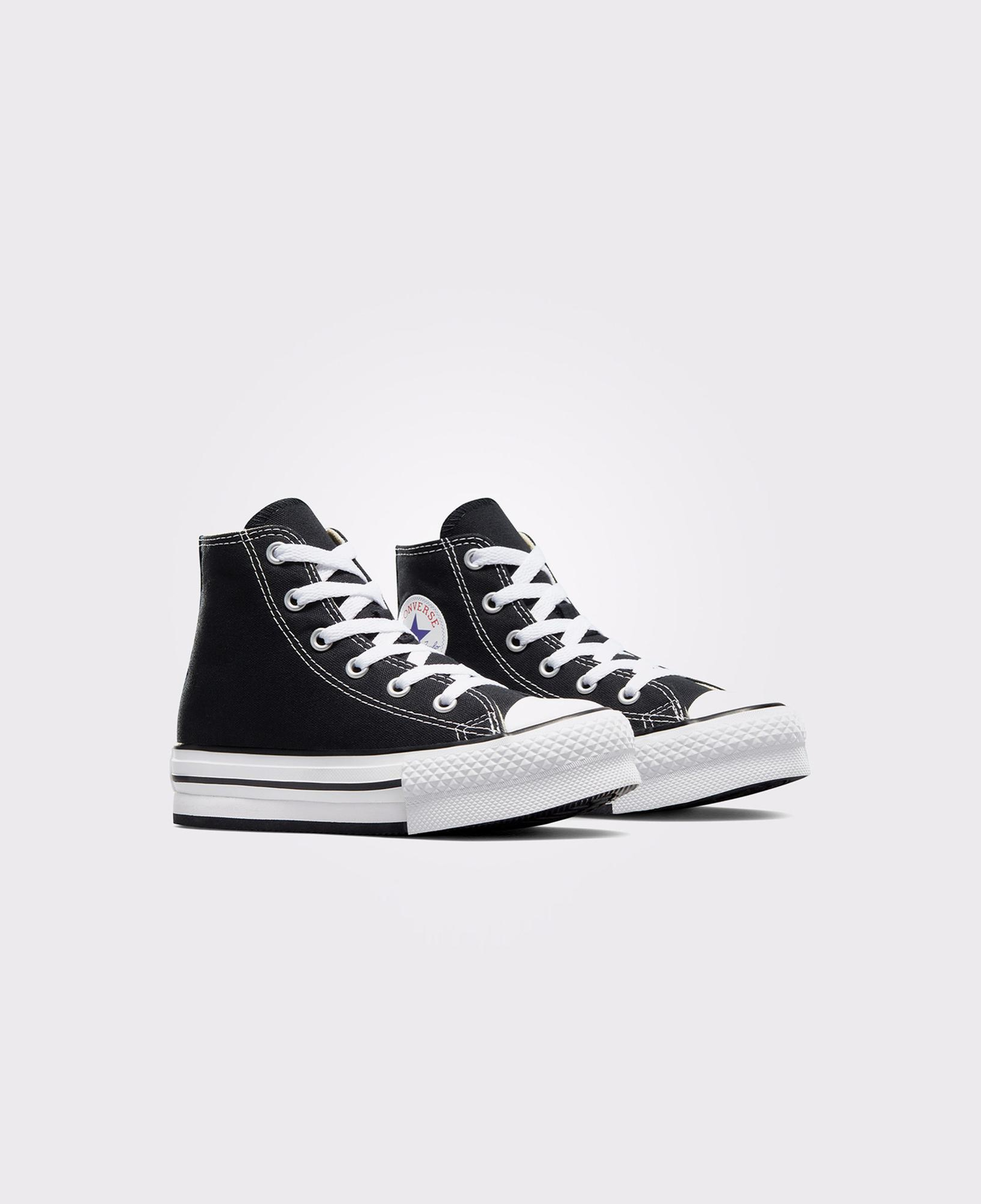 Converse Chuck Taylor All Star Eva Lift Çocuk Siyah Platform Sneaker