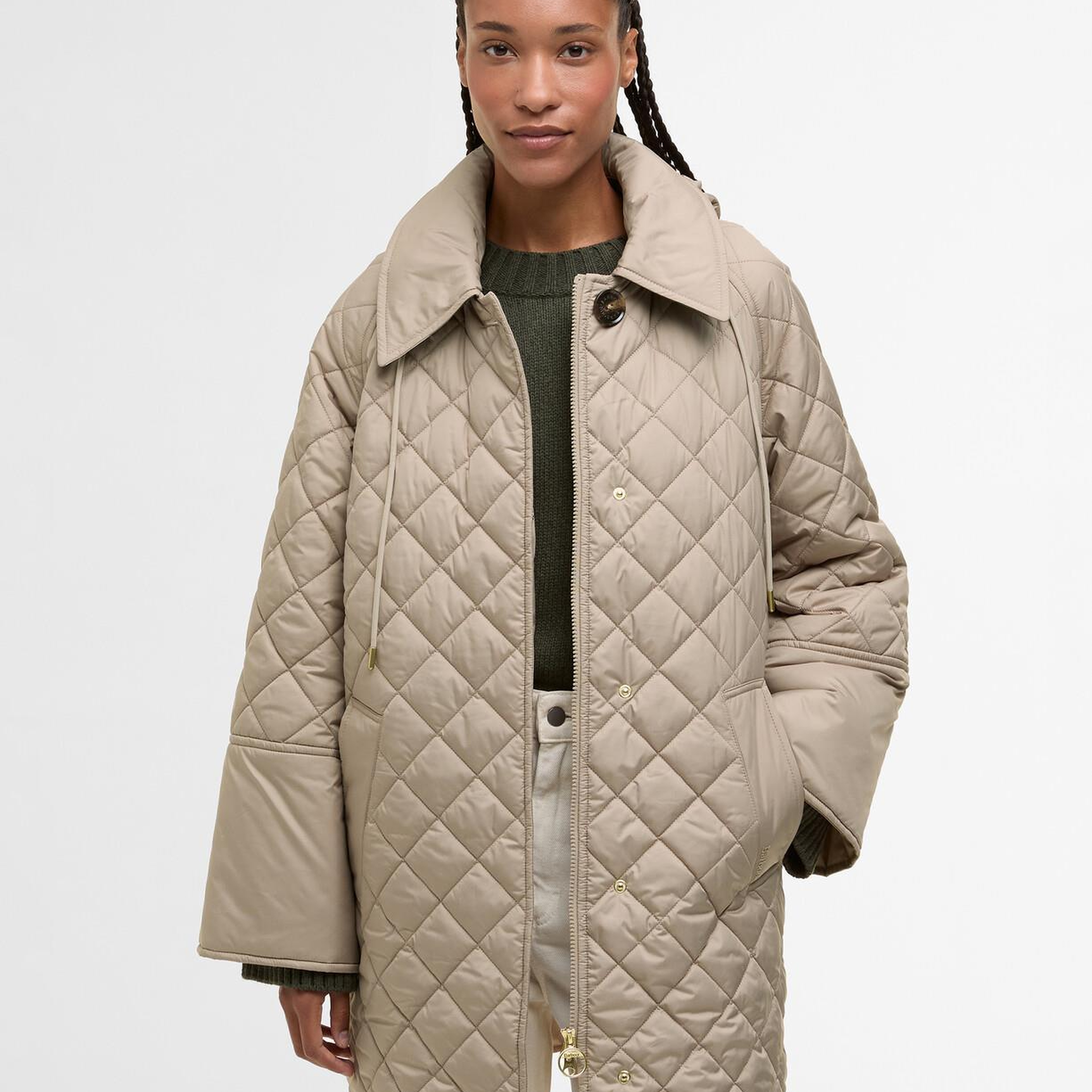 Barbour Cara Kapitone Ceket