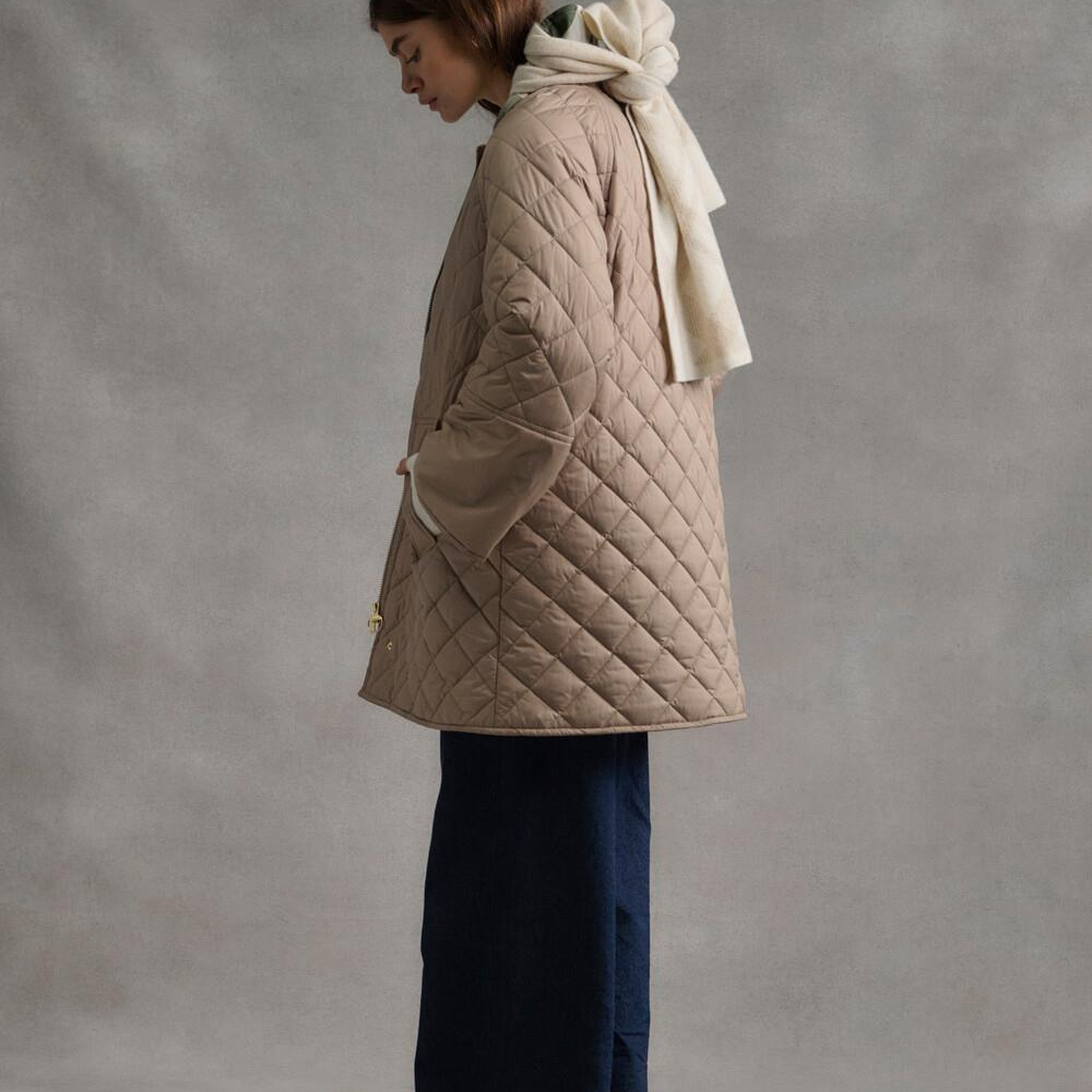 Barbour Cara Kapitone Ceket