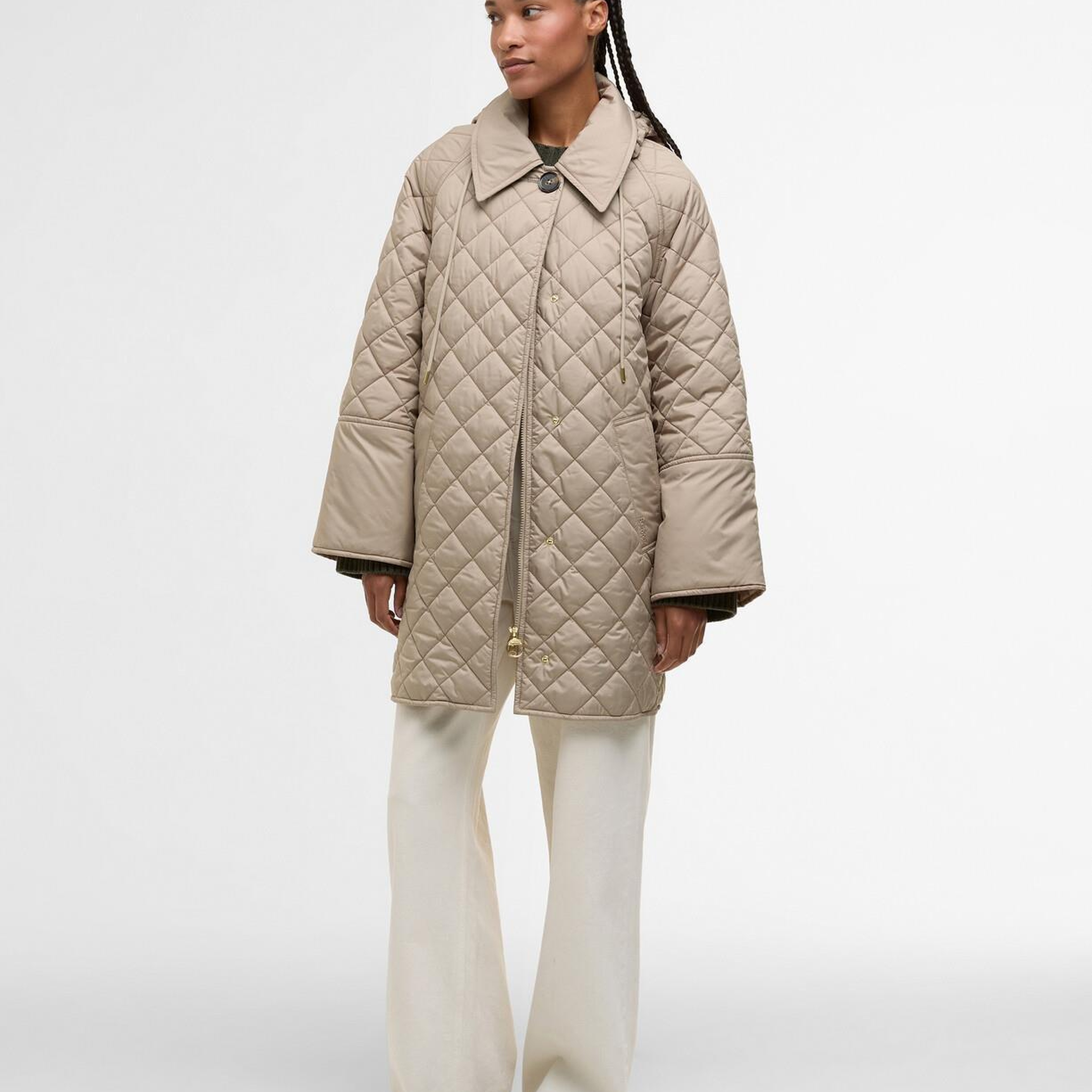Barbour Cara Kapitone Ceket
