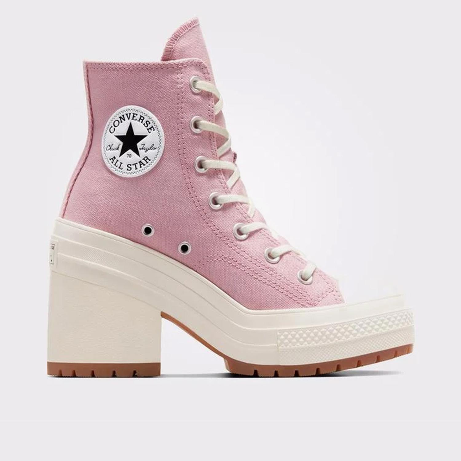 Converse Chuck 70 De Luxe Heel Unisex Pembe Sneaker