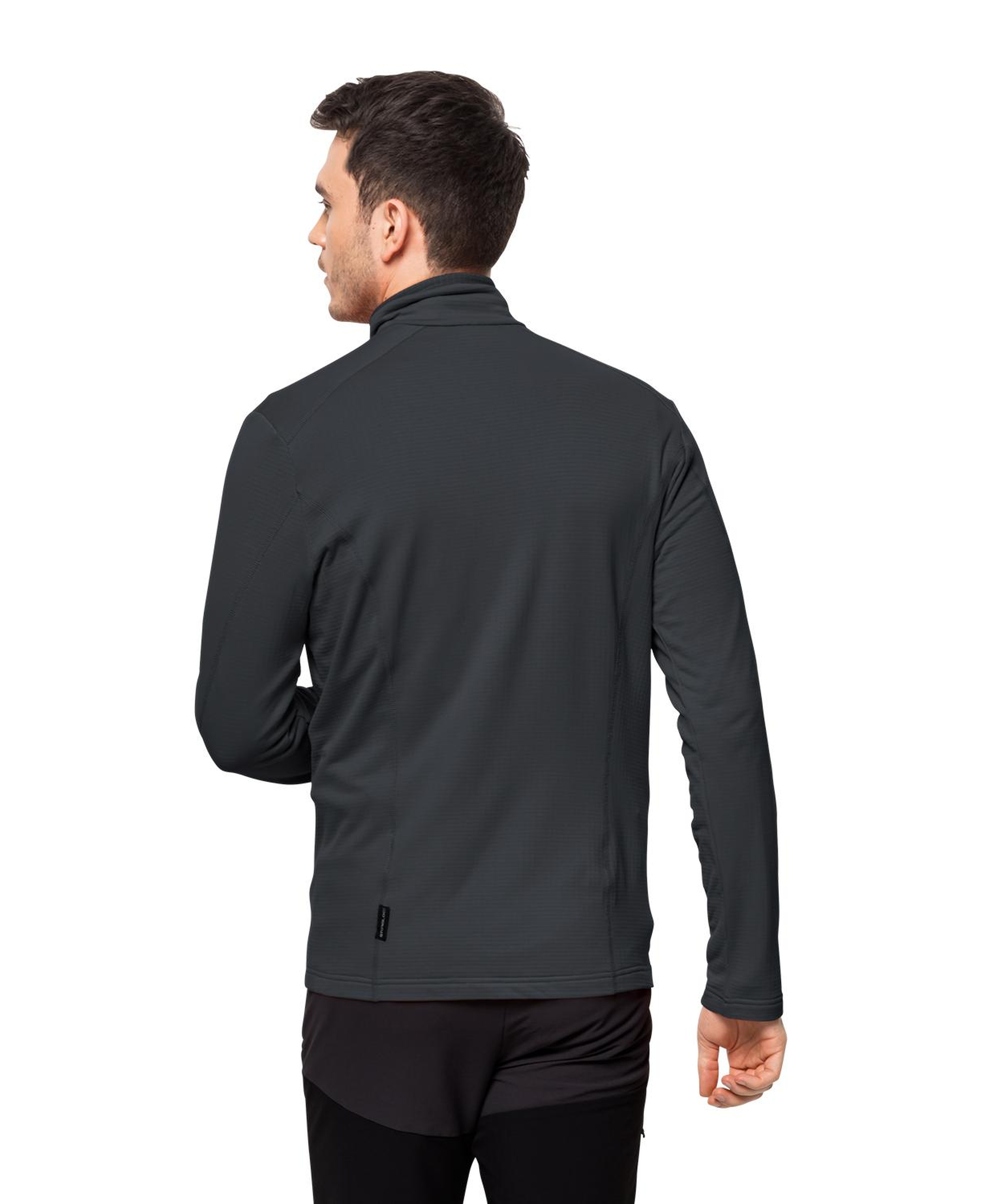 Jack Wolfskin Kolbenberg Fz Erkek Gri Polar Ceket