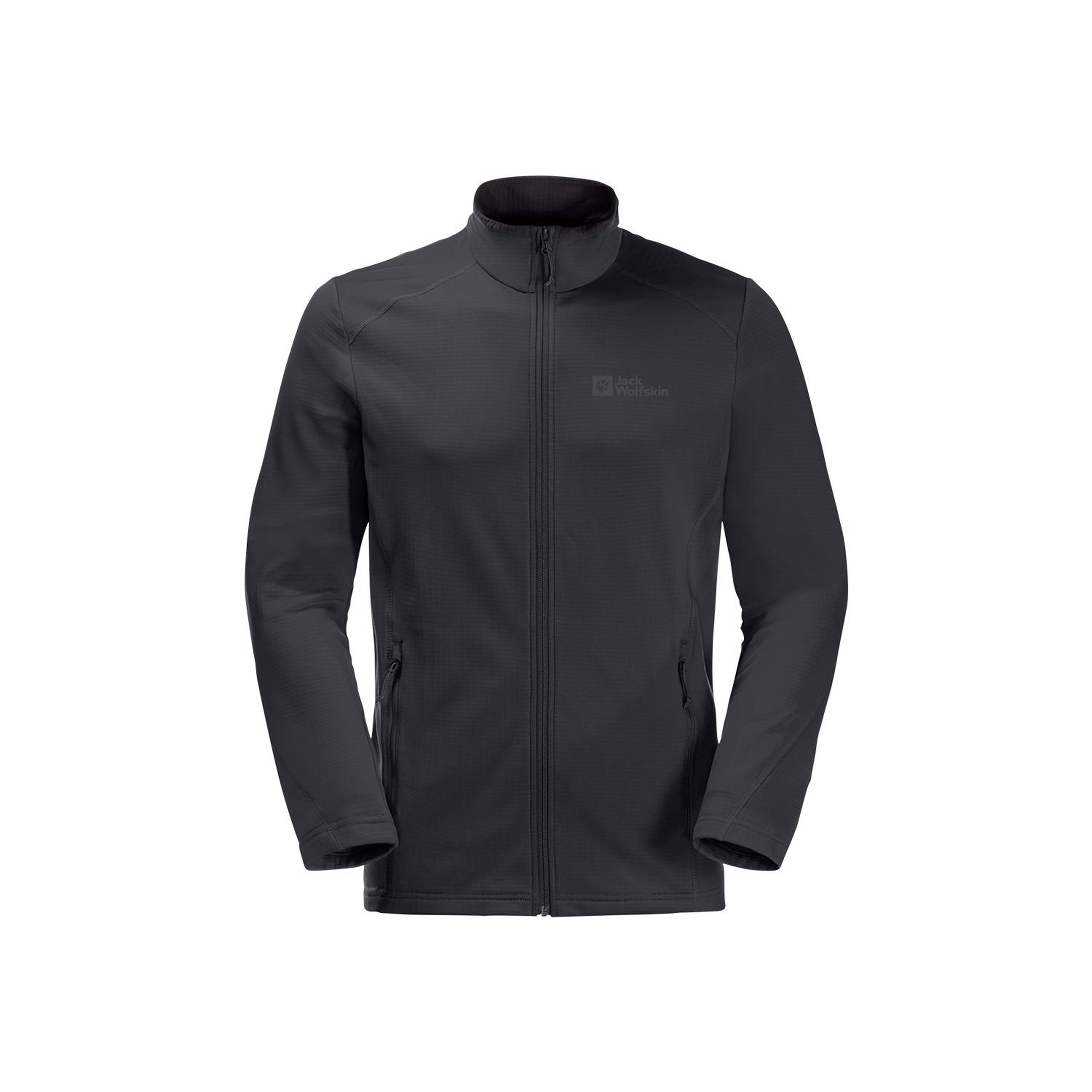 Jack Wolfskin Kolbenberg Fz Erkek Gri Polar Ceket