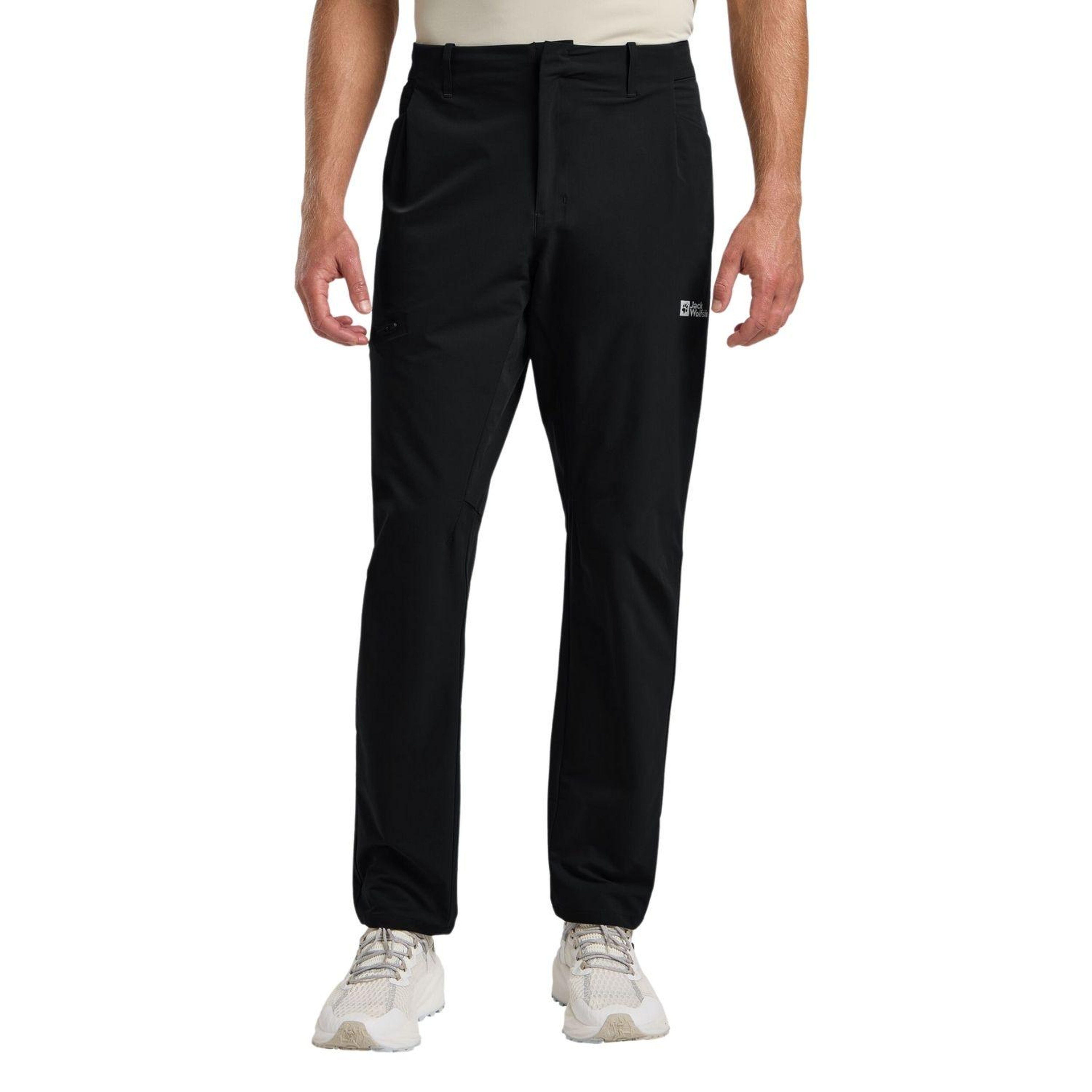 Jack Wolfskin Prelight Stride Pants Erkek Siyah Outdoor Pantolonu