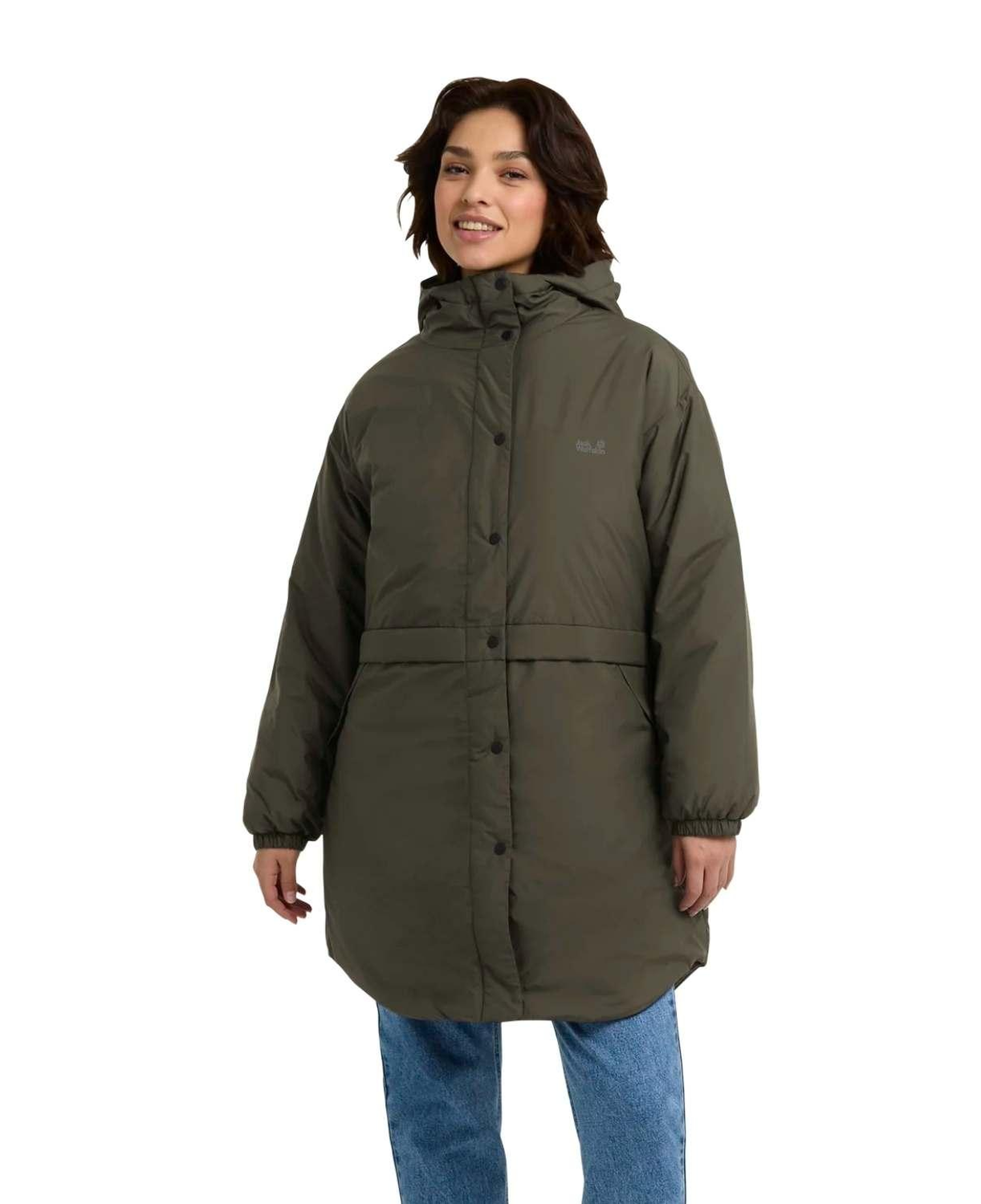 Jack Wolfskin Altay Kadın Yeşil Outdoor Ceketi