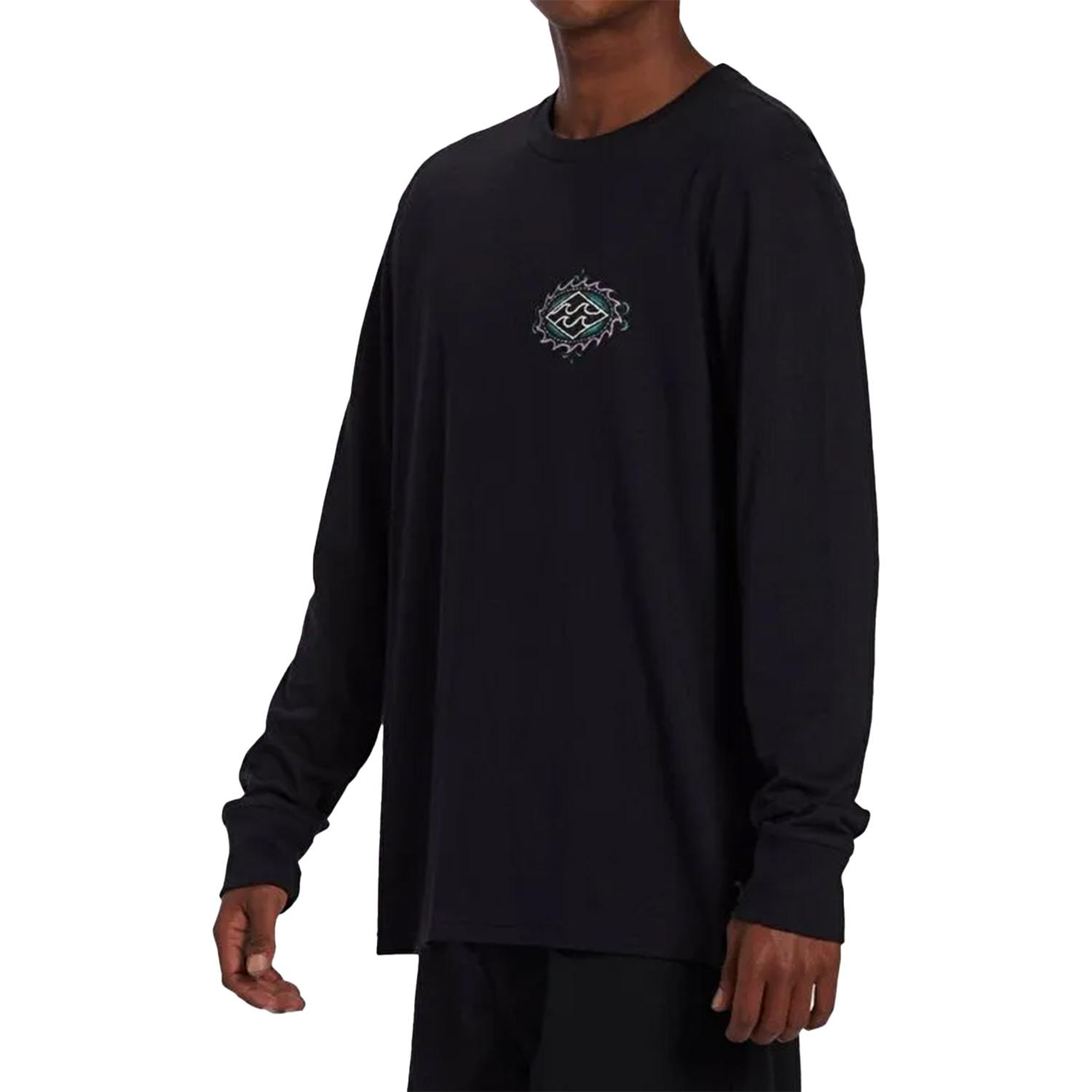 Billabong Crayon Wave Tees Erkek Siyah Tişört