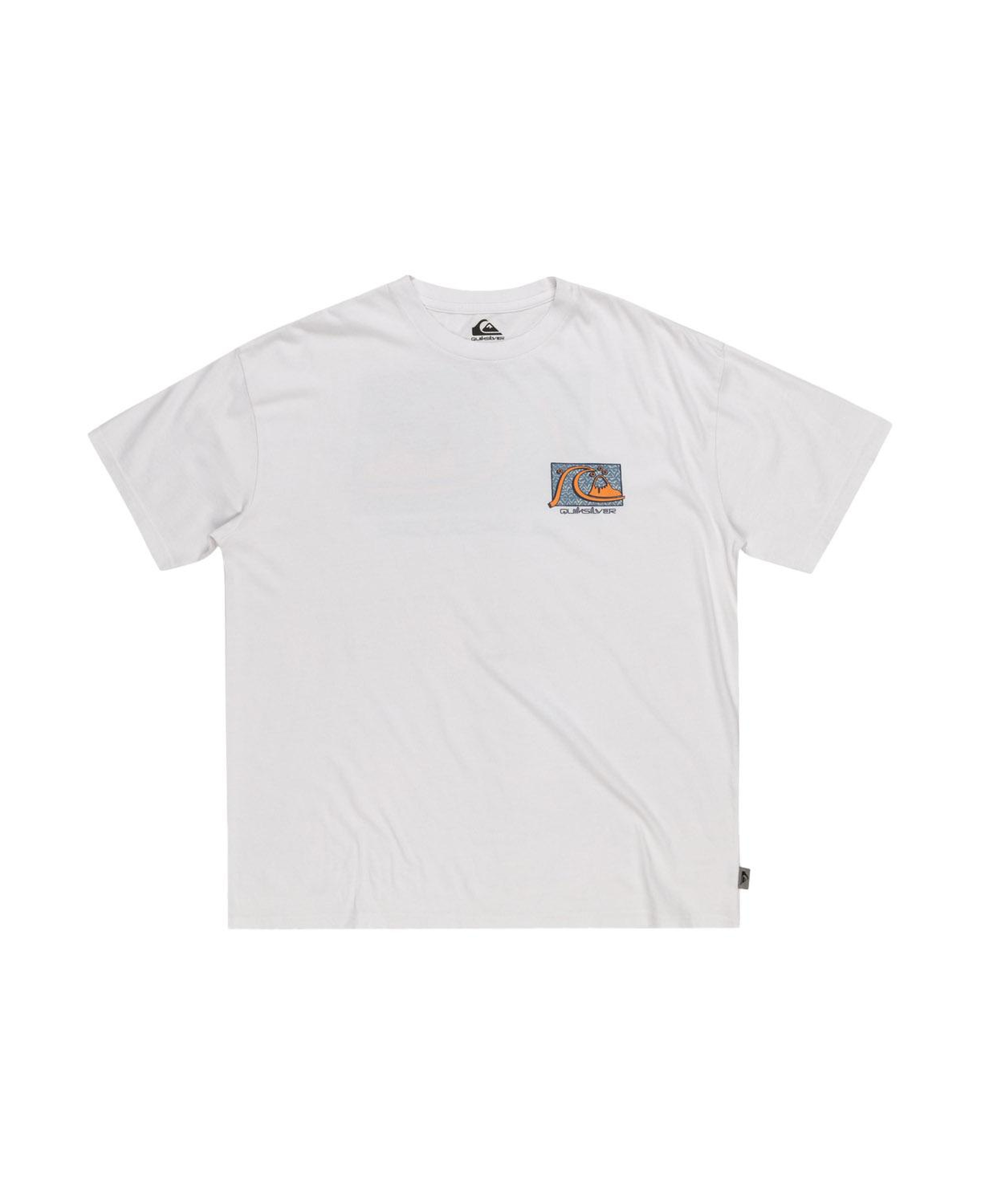 Quiksilver Take Us Back Bubble Erkek Beyaz Tişört