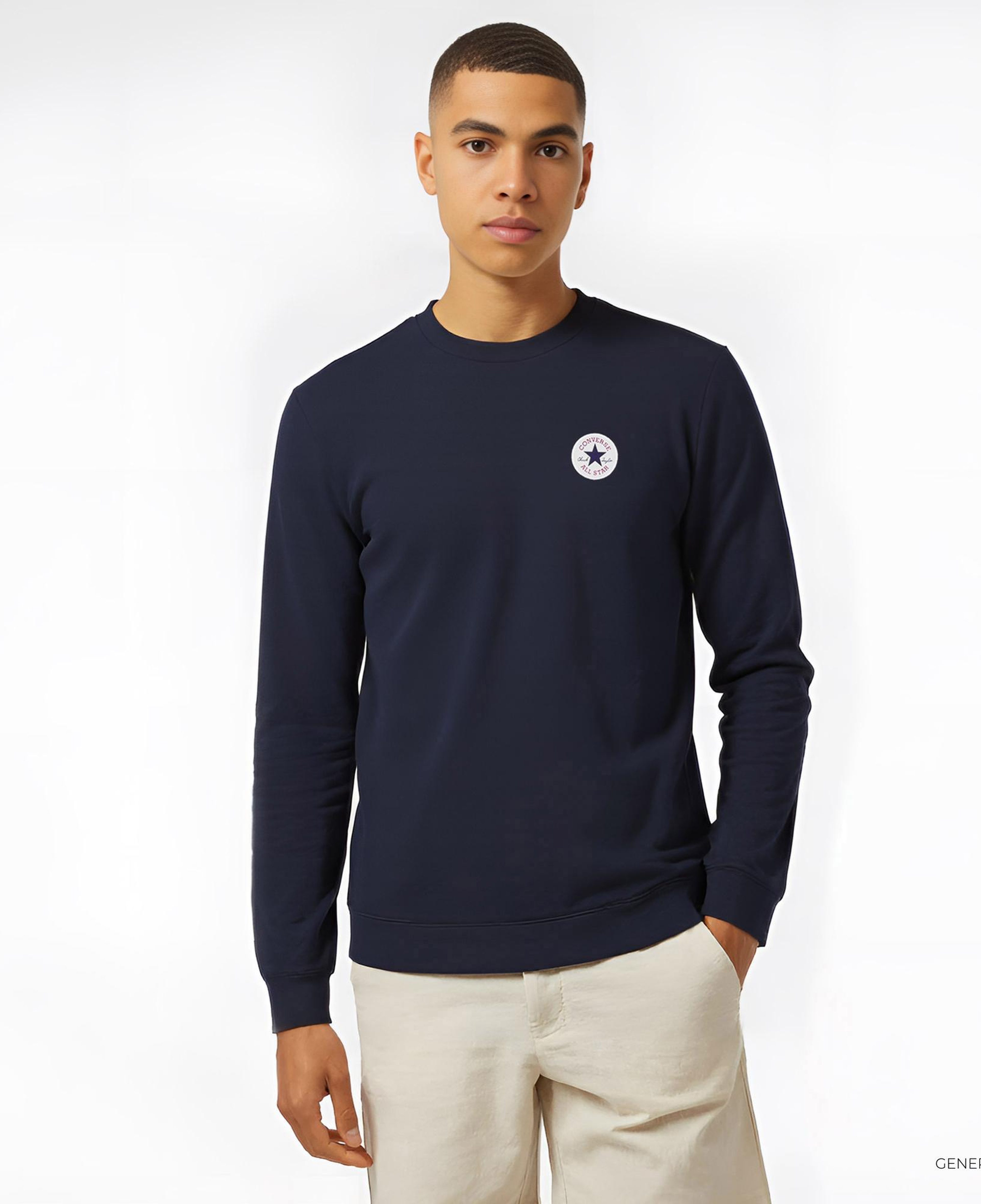 Converse Go-To Unisex Lacivert Sweatshirt