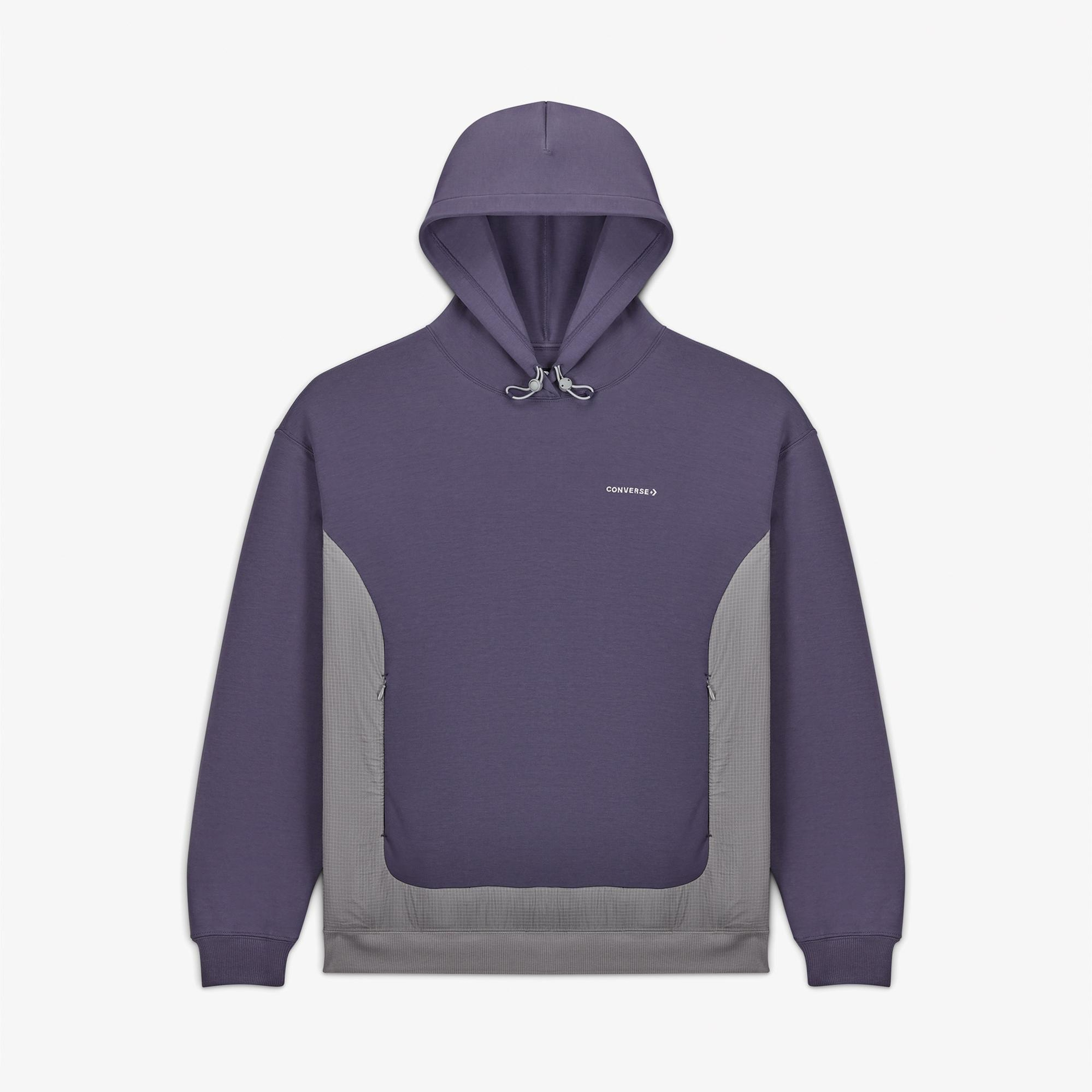 Converse Erkek Mor Hoodie