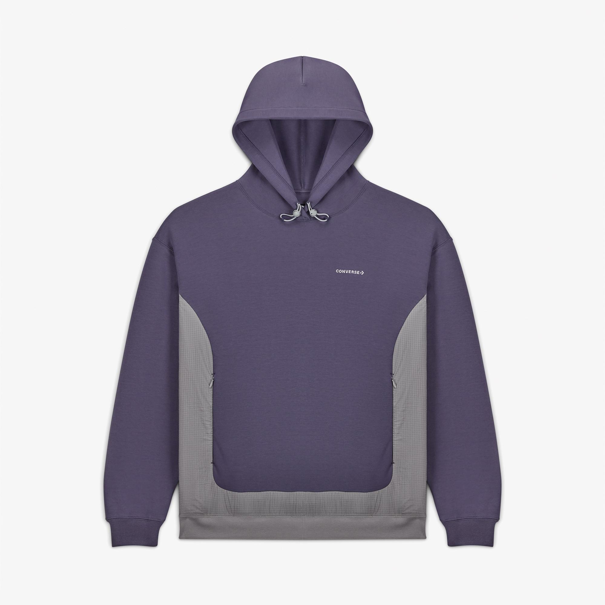 Converse Erkek Mor Hoodie