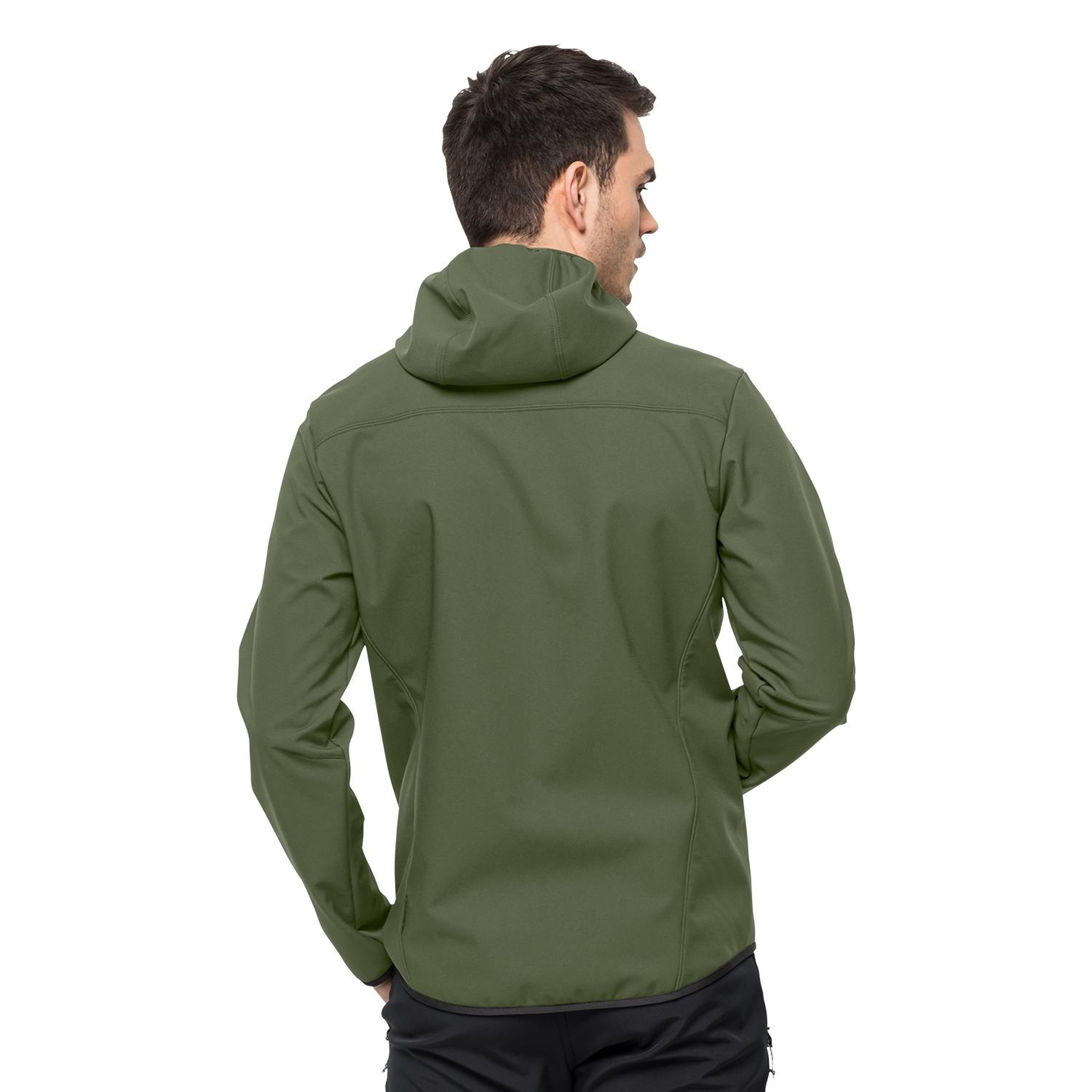 Jack Wolfskin Bornberg Hoody Erkek Yeşil Softshell