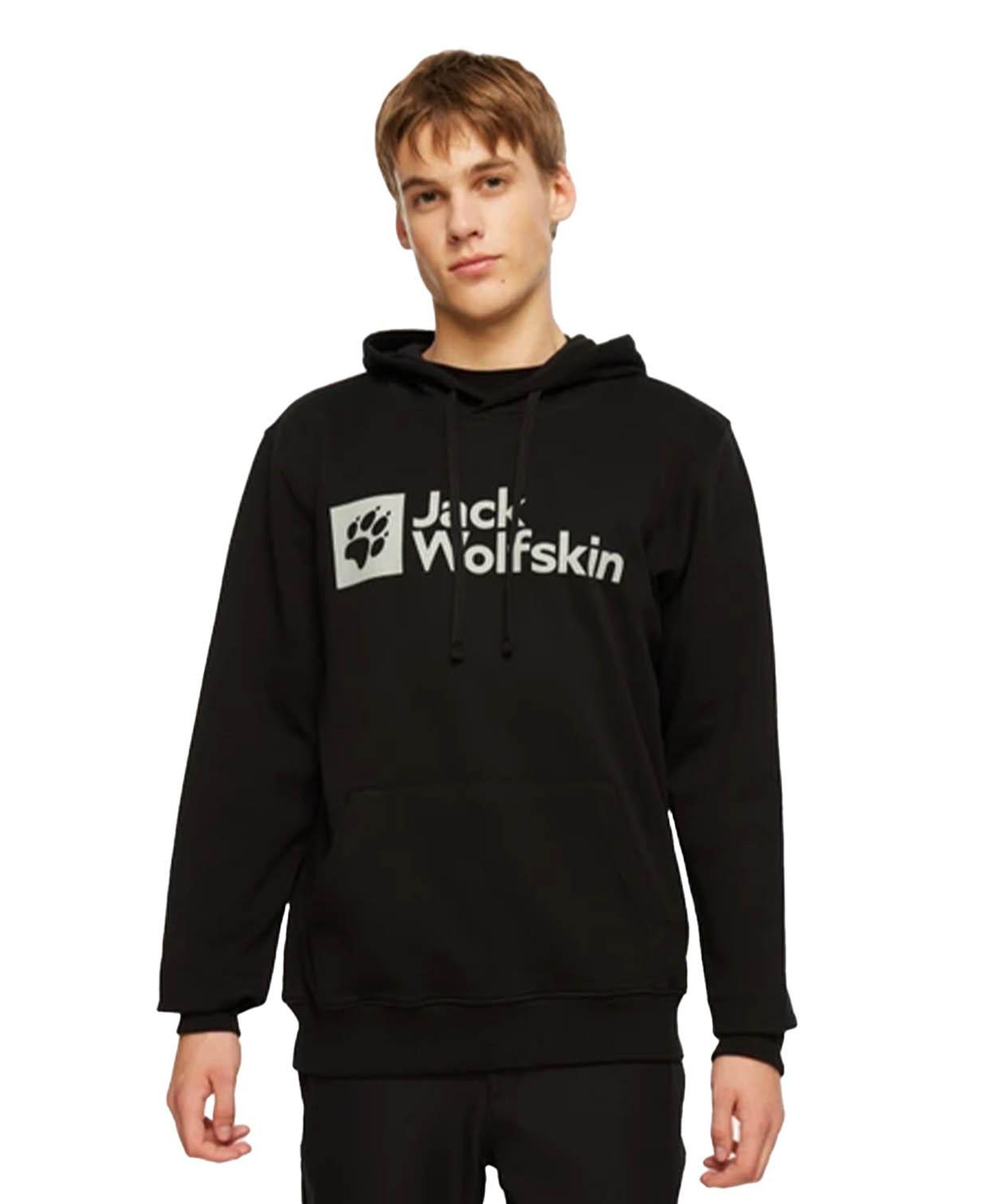 Jack Wolfskin Arthur Hoody Erkek Siyah Sweatshirt