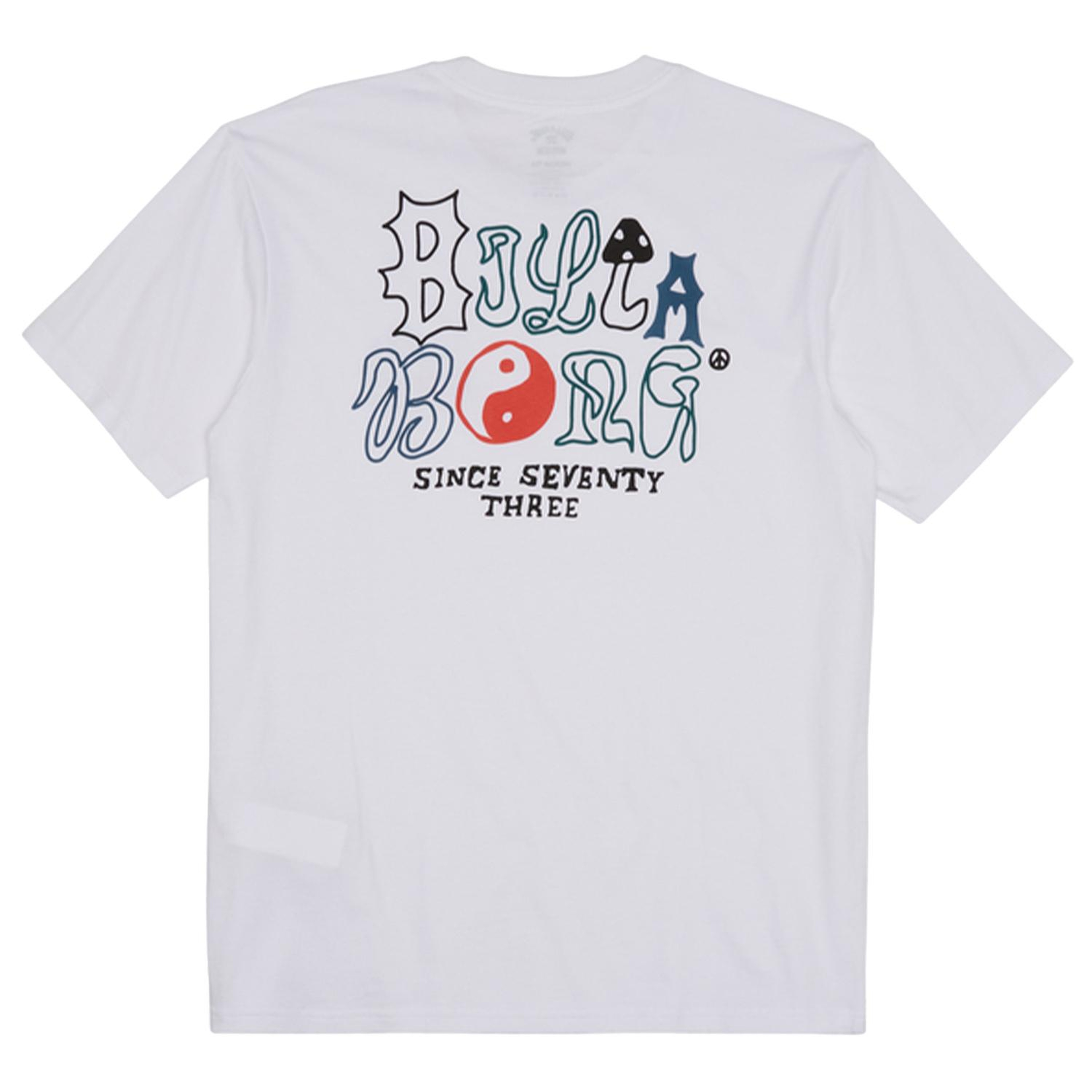Billabong Worded Tees Erkek Beyaz Tişört