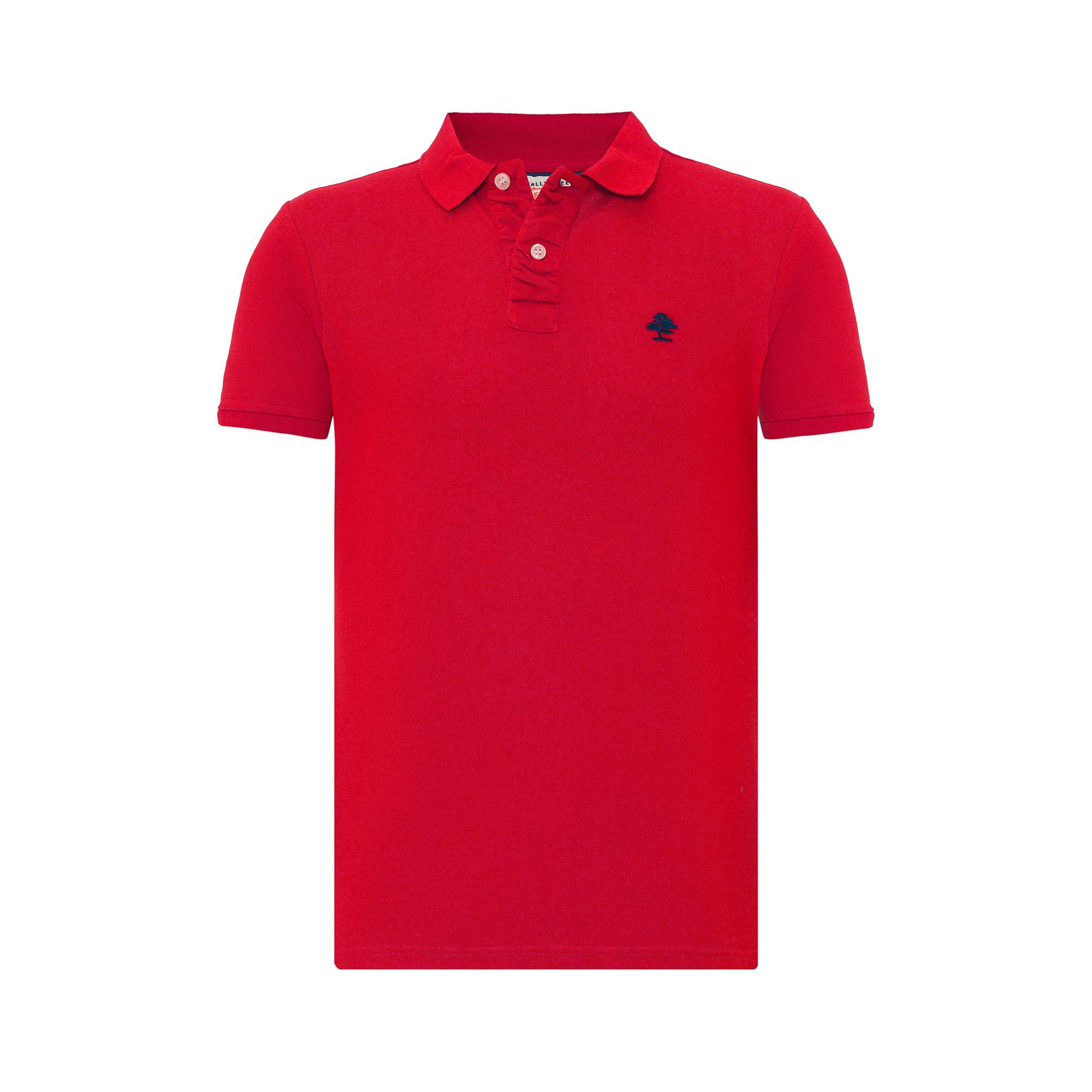 Routefield Partisan Erkek Kırmızı Polo Tişört