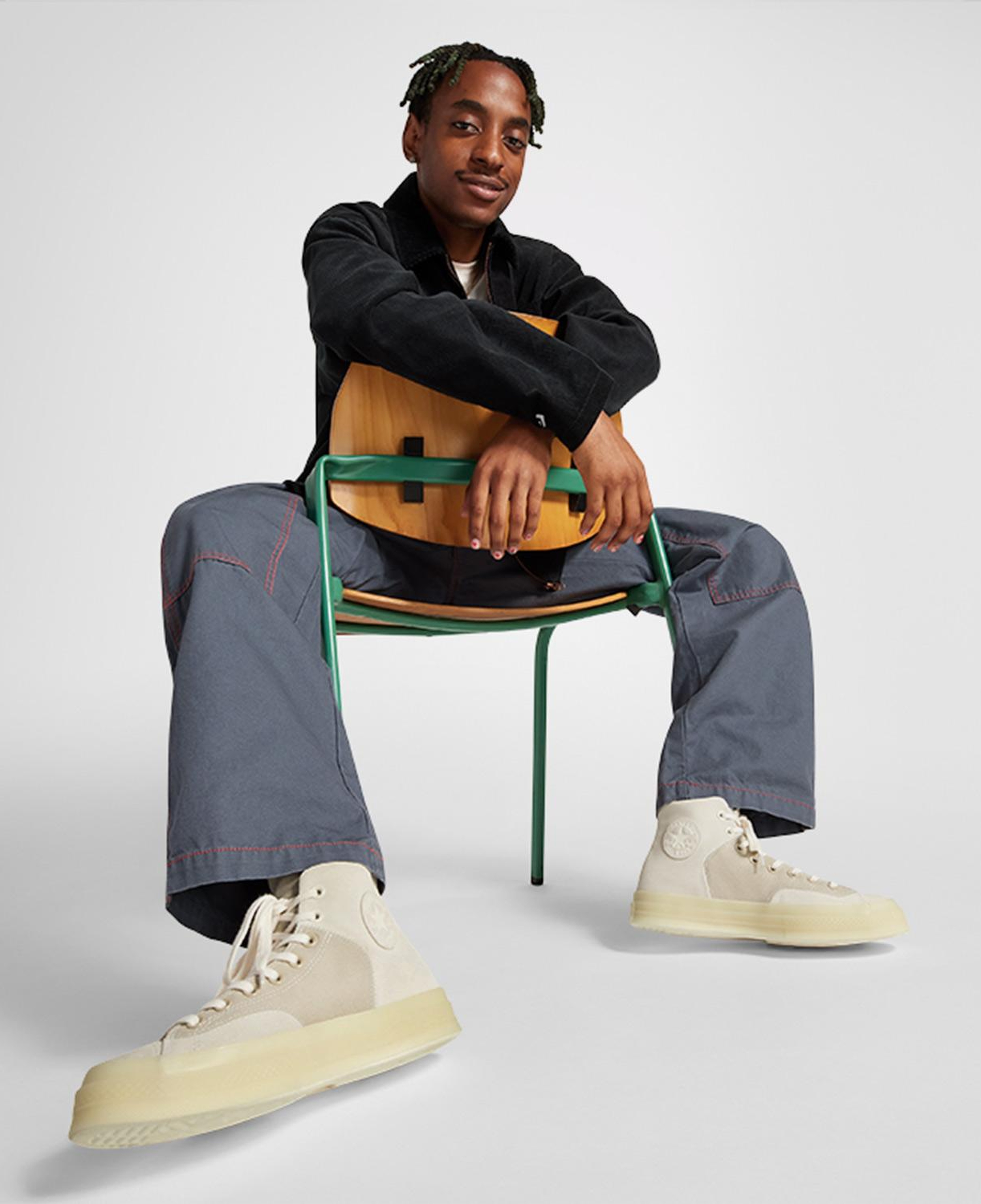 Converse Chuck 70 Marquis Mixed Materials Unisex Bej Süet Sneaker