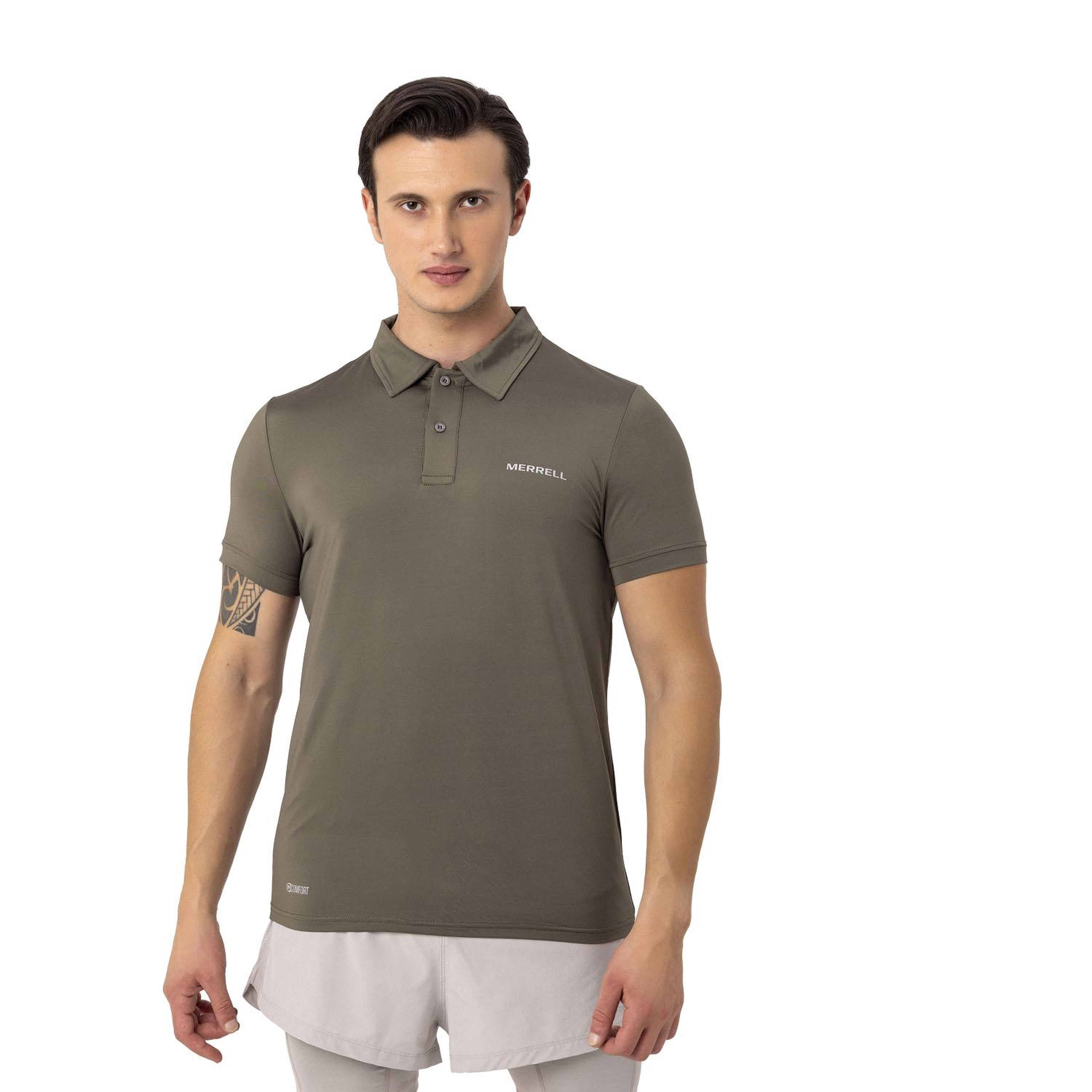 Merrell Pace Erkek Yeşil Polo Tişört