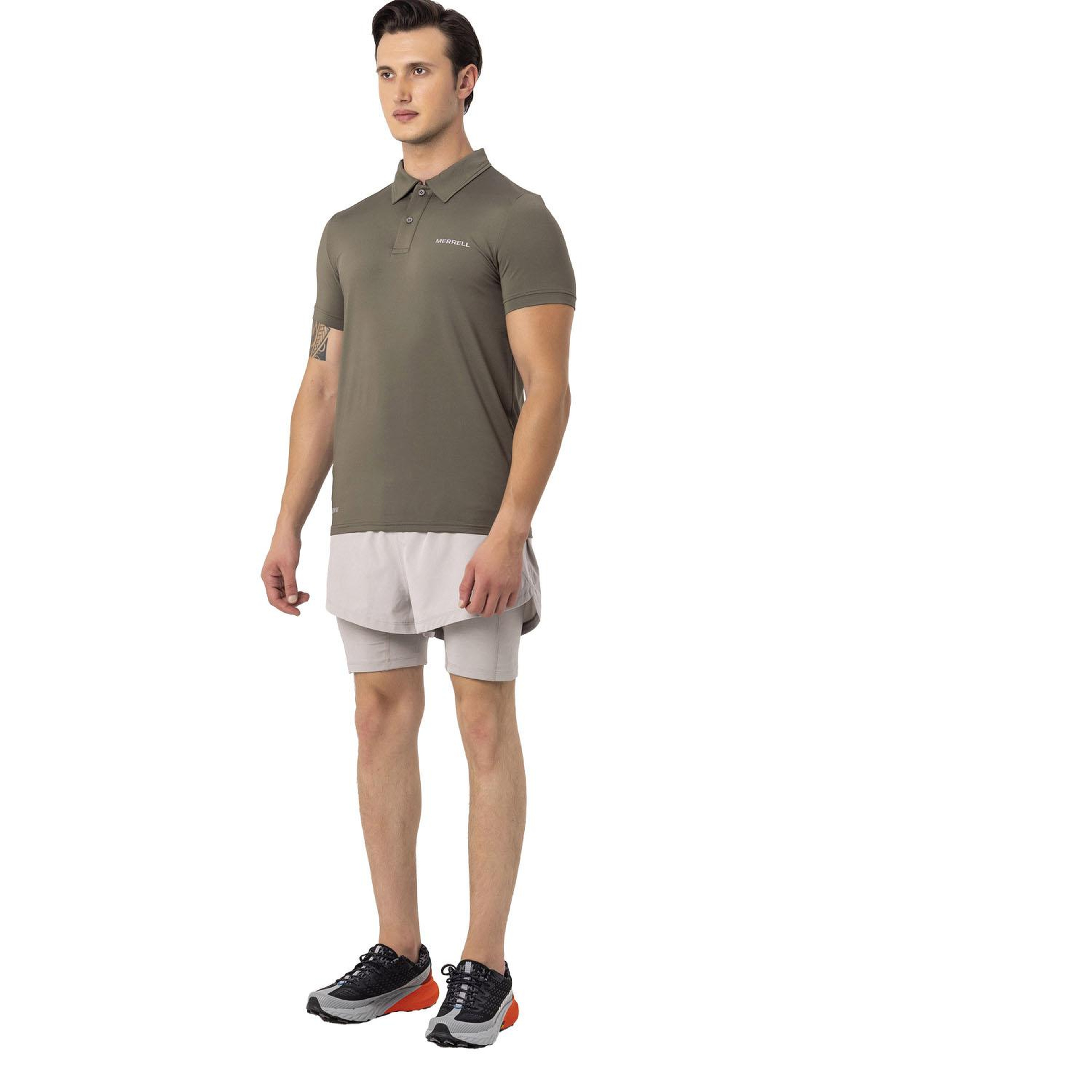 Merrell Pace Erkek Yeşil Polo Tişört