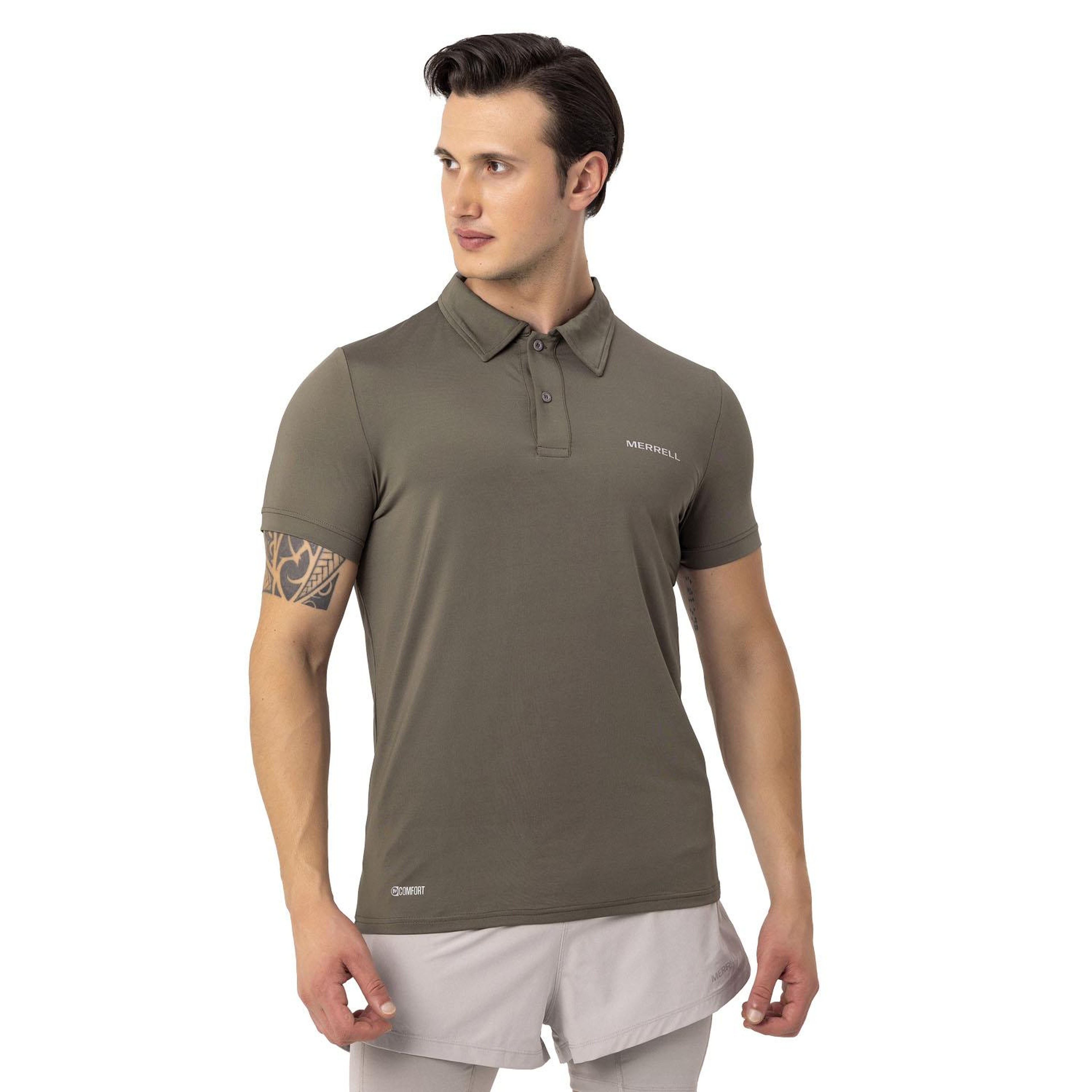 Merrell Pace Erkek Yeşil Polo Tişört