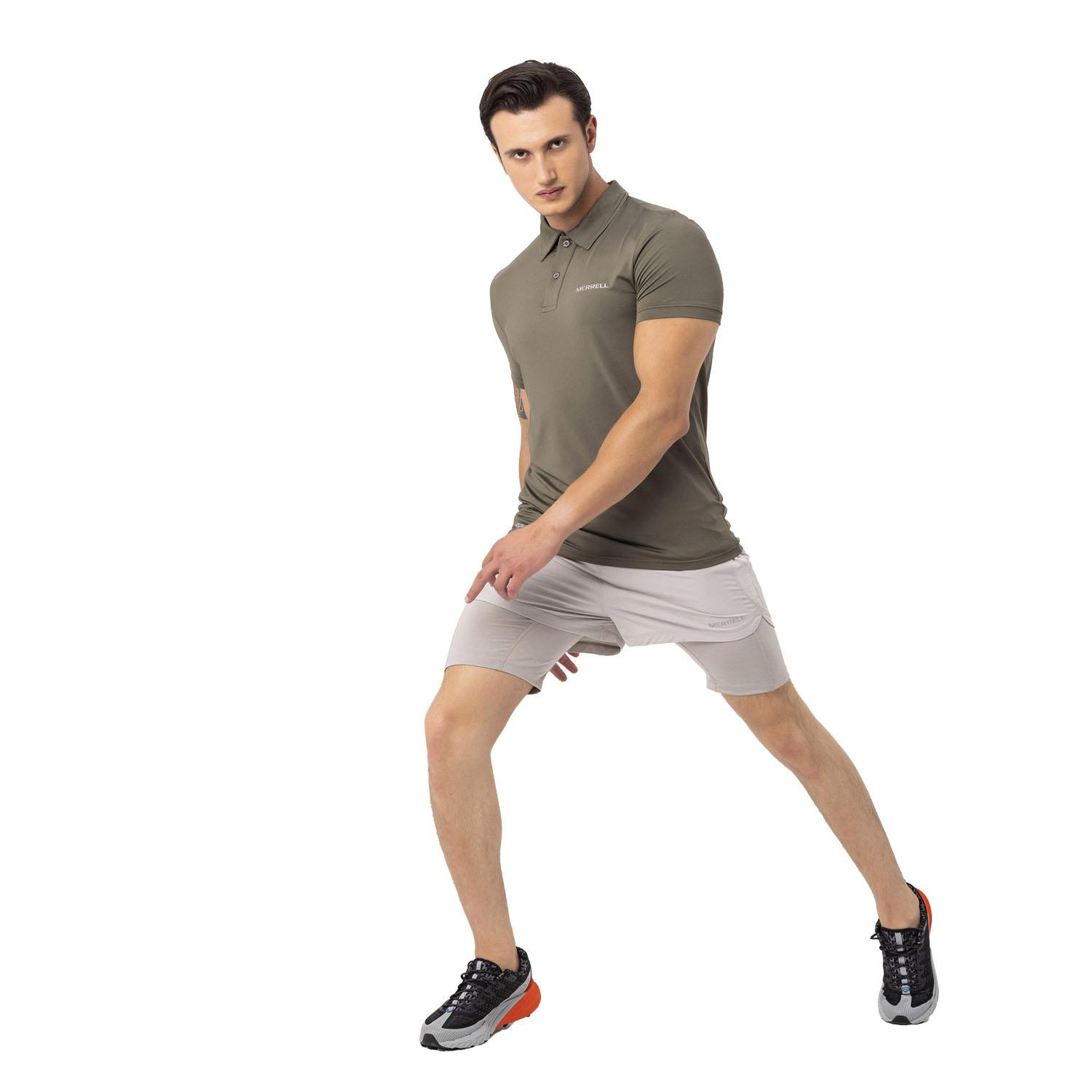 Merrell Pace Erkek Yeşil Polo Tişört