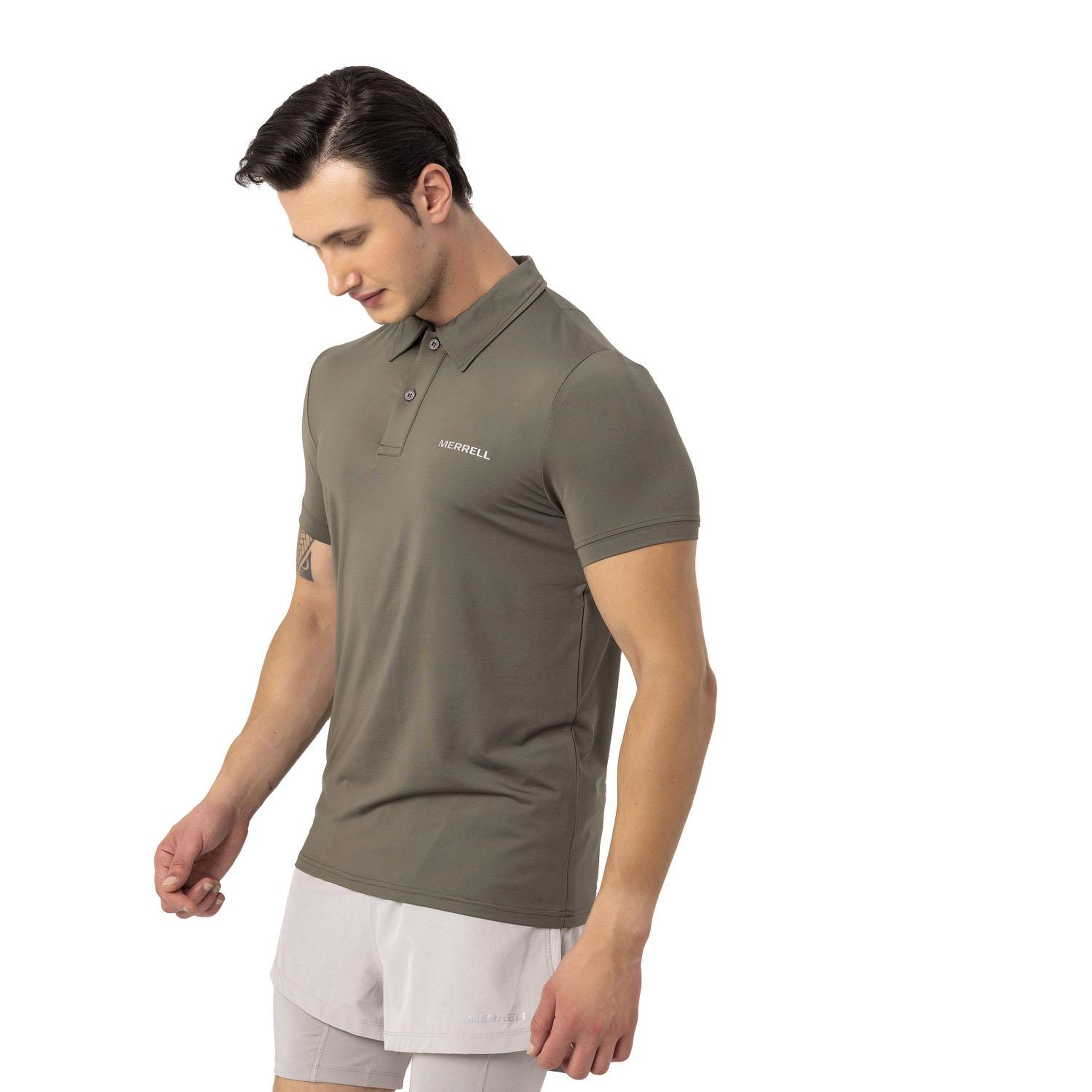 Merrell Pace Erkek Yeşil Polo Tişört