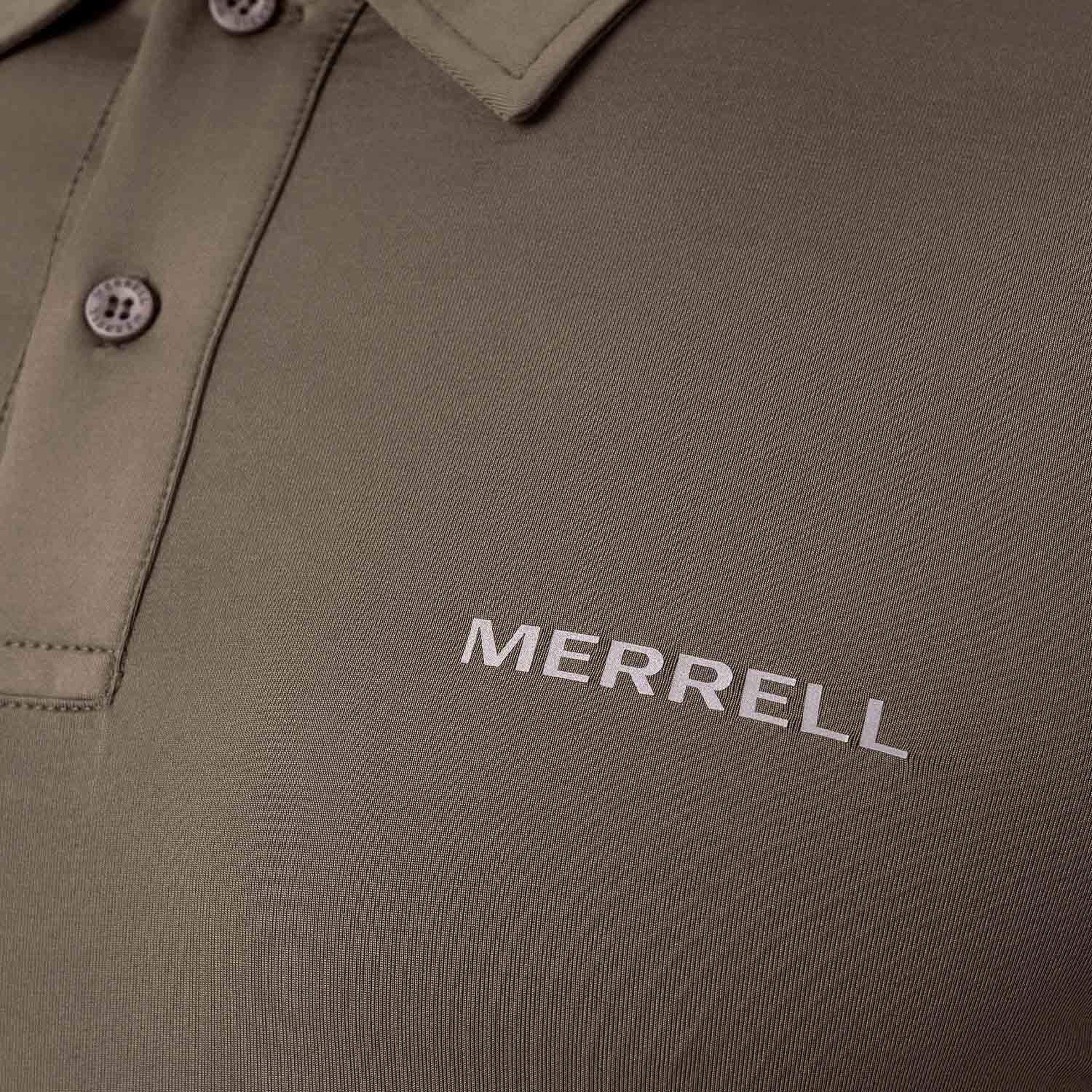 Merrell Pace Erkek Yeşil Polo Tişört
