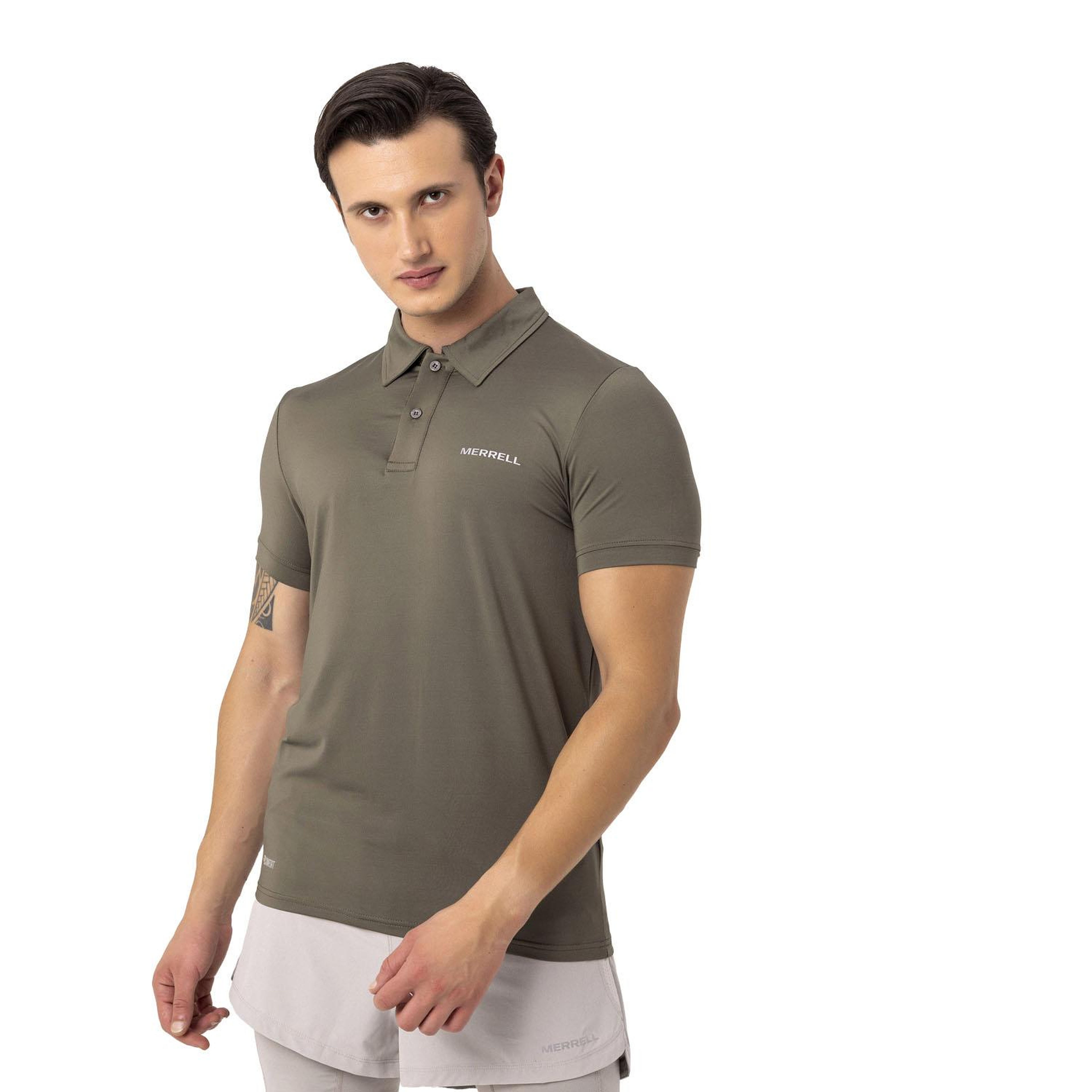 Merrell Pace Erkek Yeşil Polo Tişört