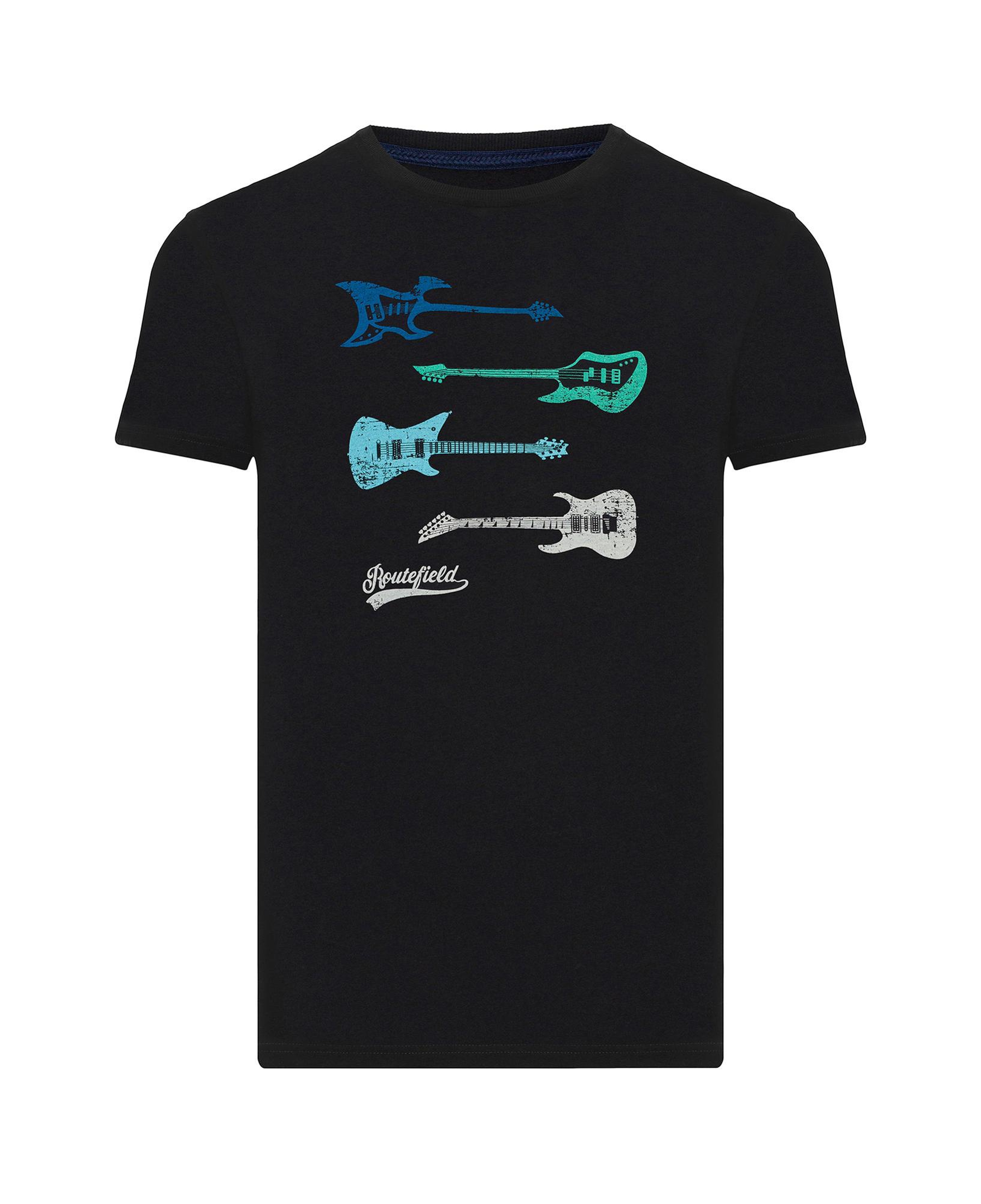 Routefield Triad Erkek Siyah Tişört
