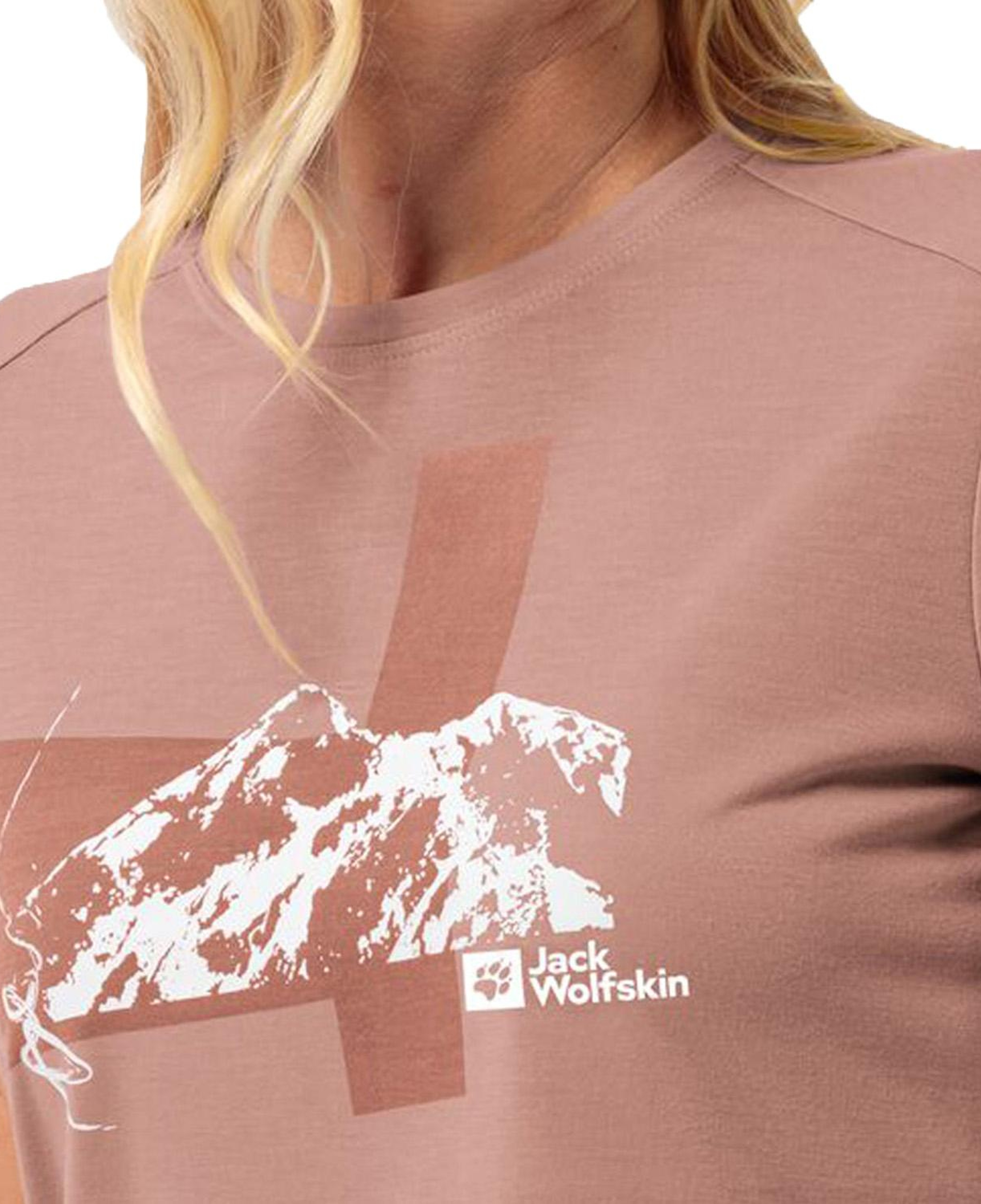 Jack Wolfskin Vonnan S/s Graphic T Kadın Tişört
