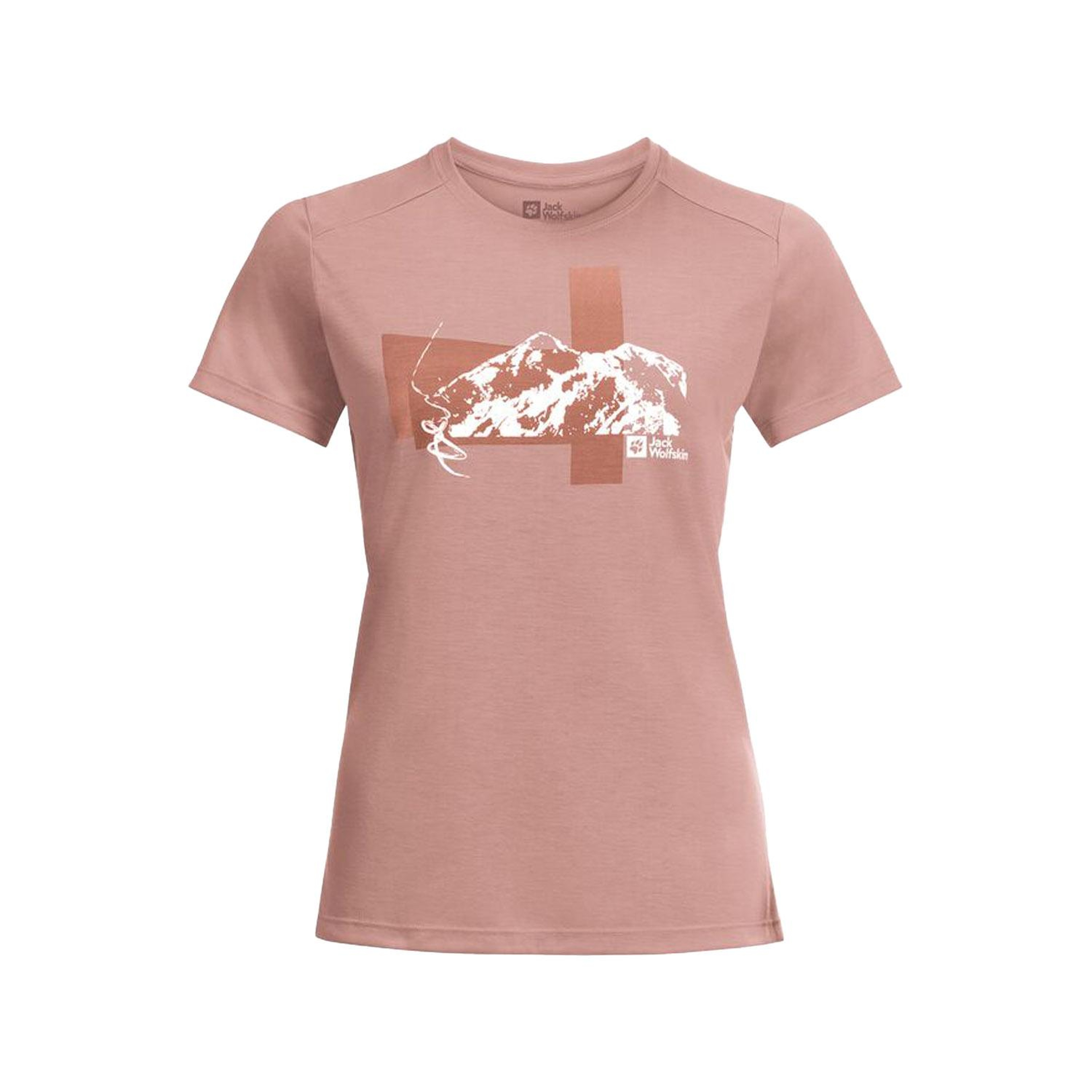 Jack Wolfskin Vonnan S/s Graphic T Kadın Tişört