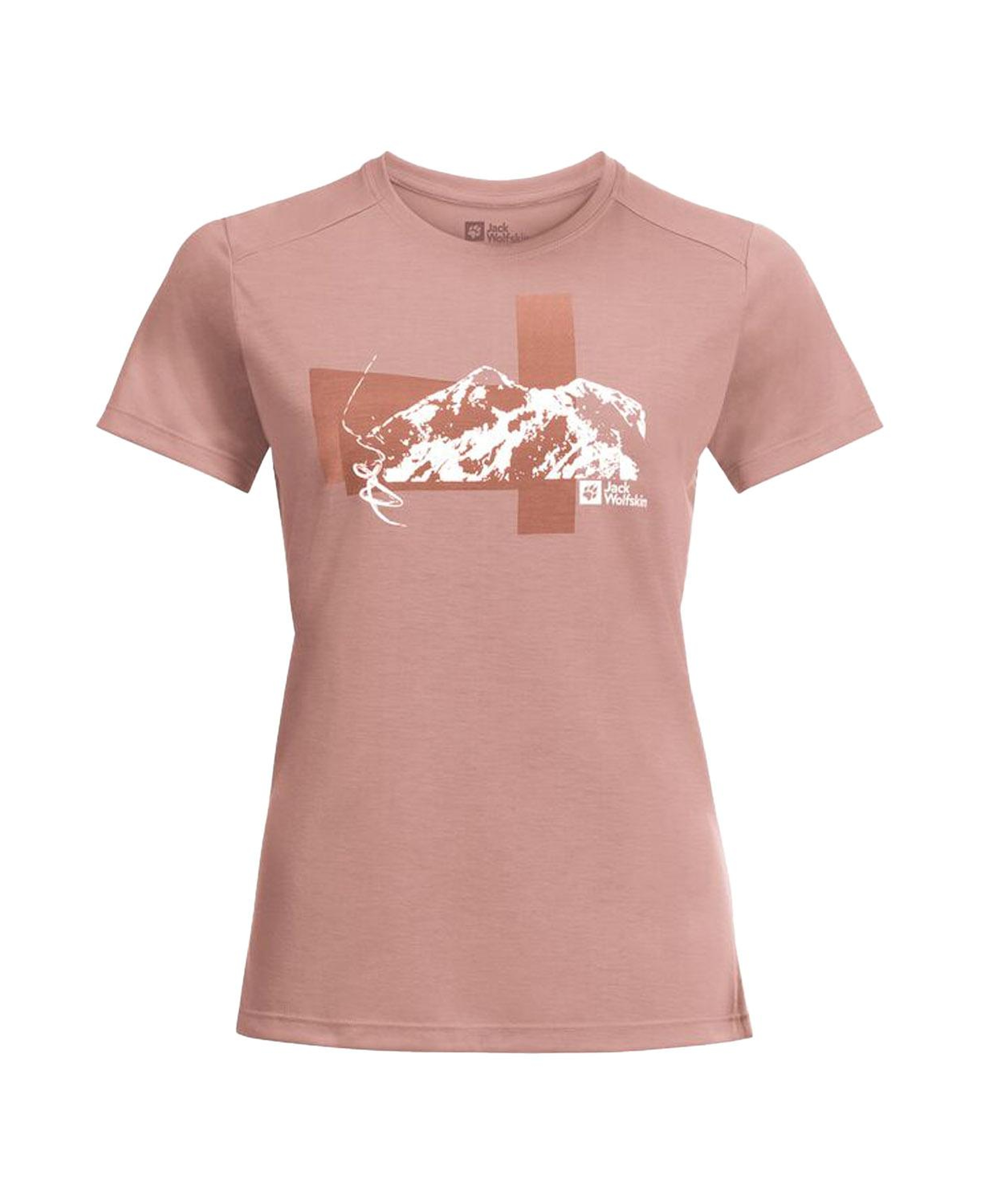 Jack Wolfskin Vonnan S/s Graphic T Kadın Tişört